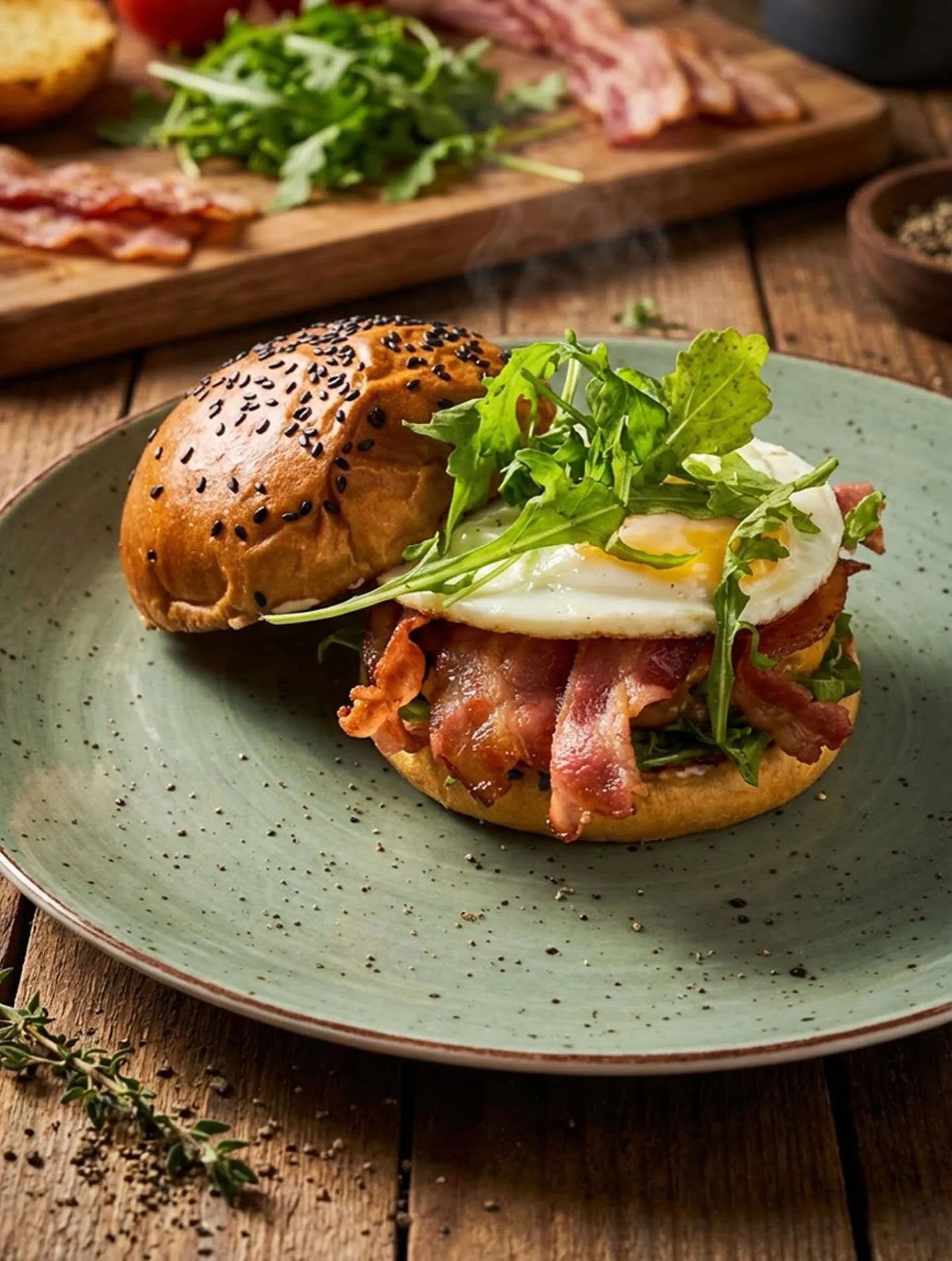 Bacon and Egg Brioche Sandwich 

Breakfast at Caf&eacute; Sparrow done right! See our full menu on our website (link in bio). 

#breakfastinspo #cafesparrow