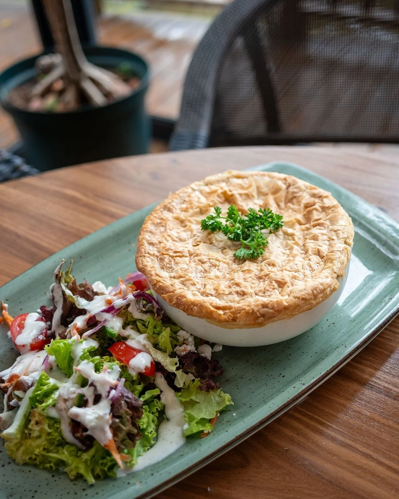 The Beef and Guinness Pie is in the oven. Just in time for International Pie Day on Saturday. Catch all the sport on our big screens and enjoy the start of our St Paddy&rsquo;s weekend.

Pie, chips and gravy R130

Or

Pie and Guinness Draught R190

#