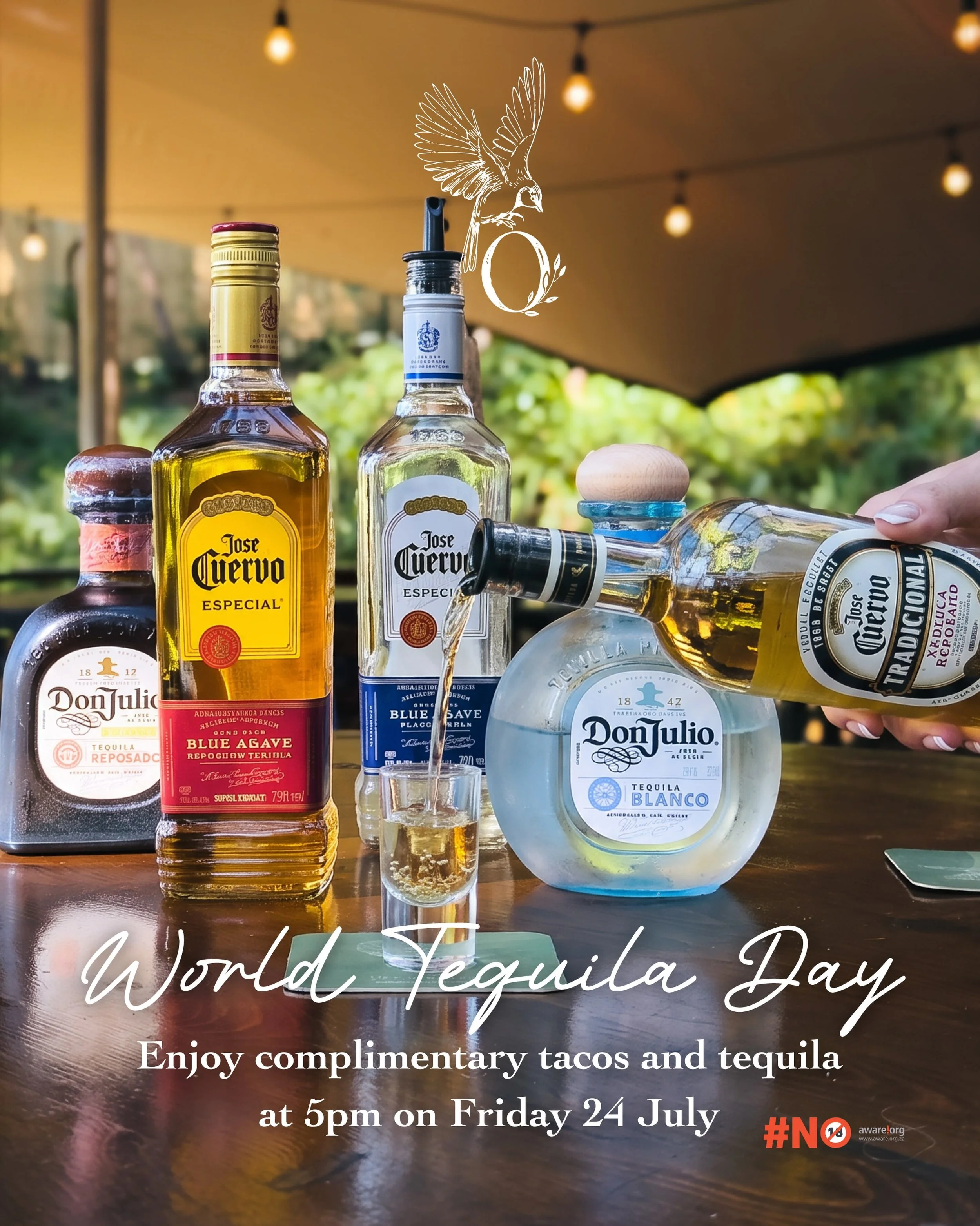 🌮🥃 It&rsquo;s World Tequila Day! Join us today, 24 July at 5pm at The Nest at Sparrow to celebrate with complimentary tacos and a tequila. 

Bring your friends, raise a glass, and kick off the weekend with great vibes. See you there! 🎉

Limited co