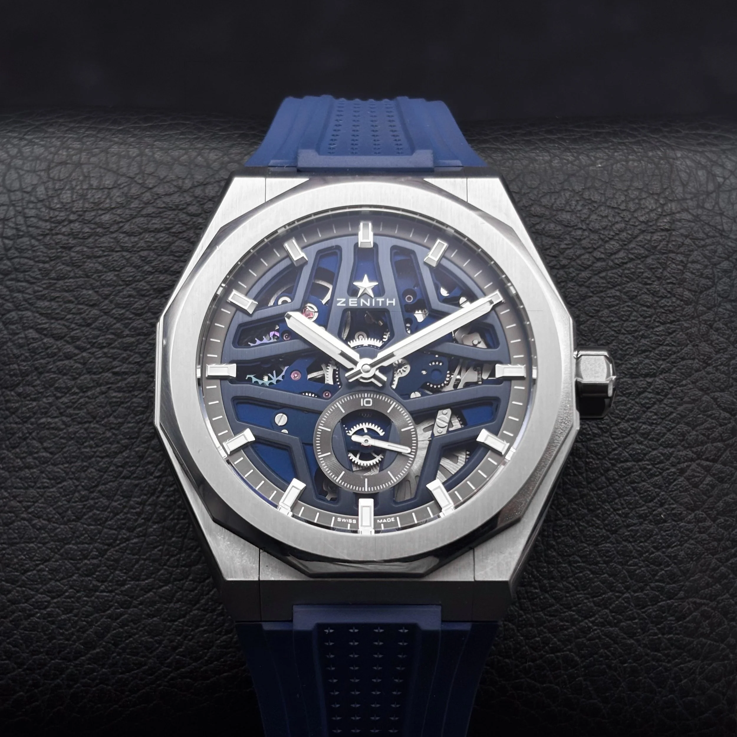 Zenith Defy Skyline Men's Blue Dial Watch 03.9300.3620/79.I001 Box & Papers!