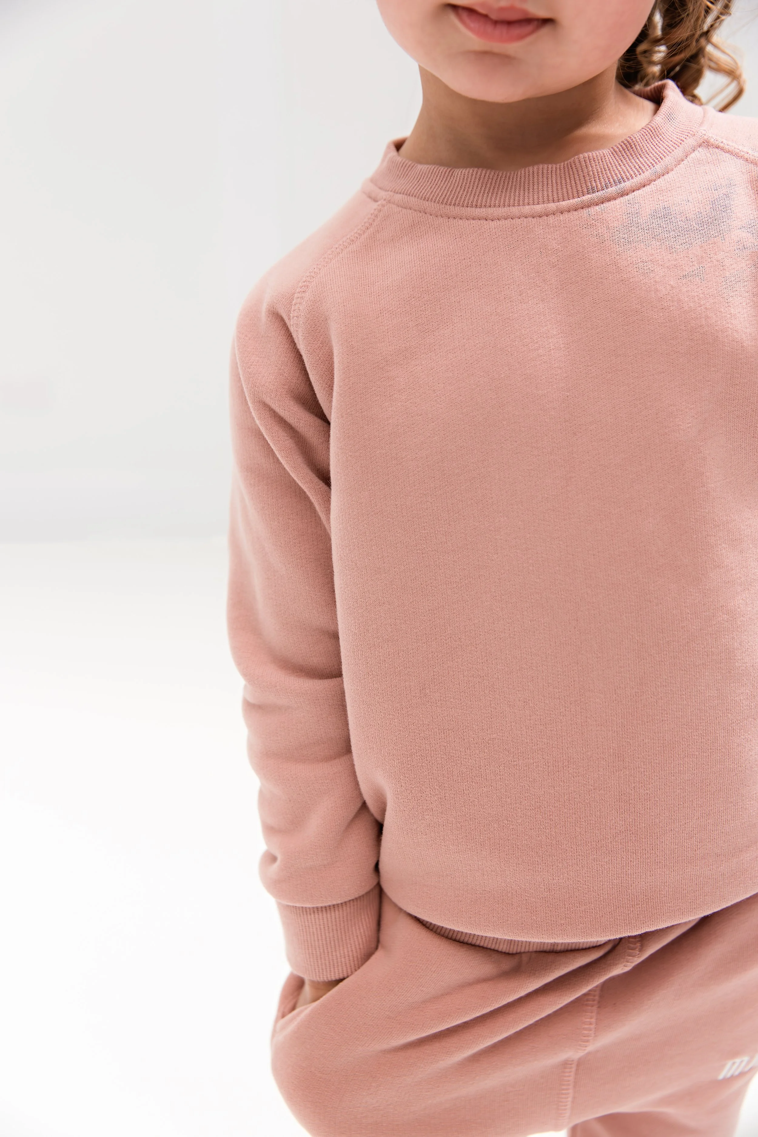 MK Blush Pink Crewneck Sweatshirt - Front (Copy)
