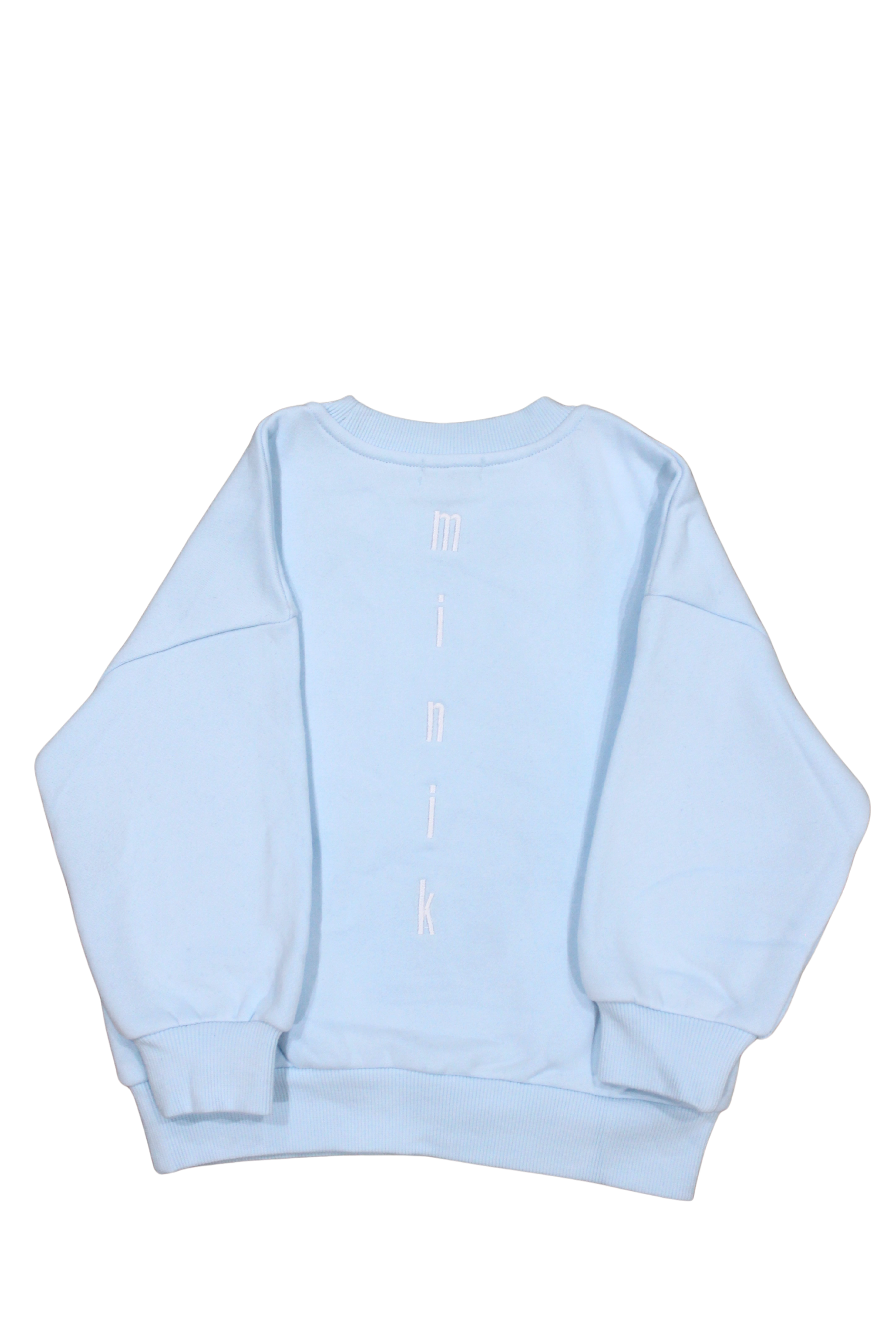 MK Oversized Sky Blue Crewneck Sweatshirt