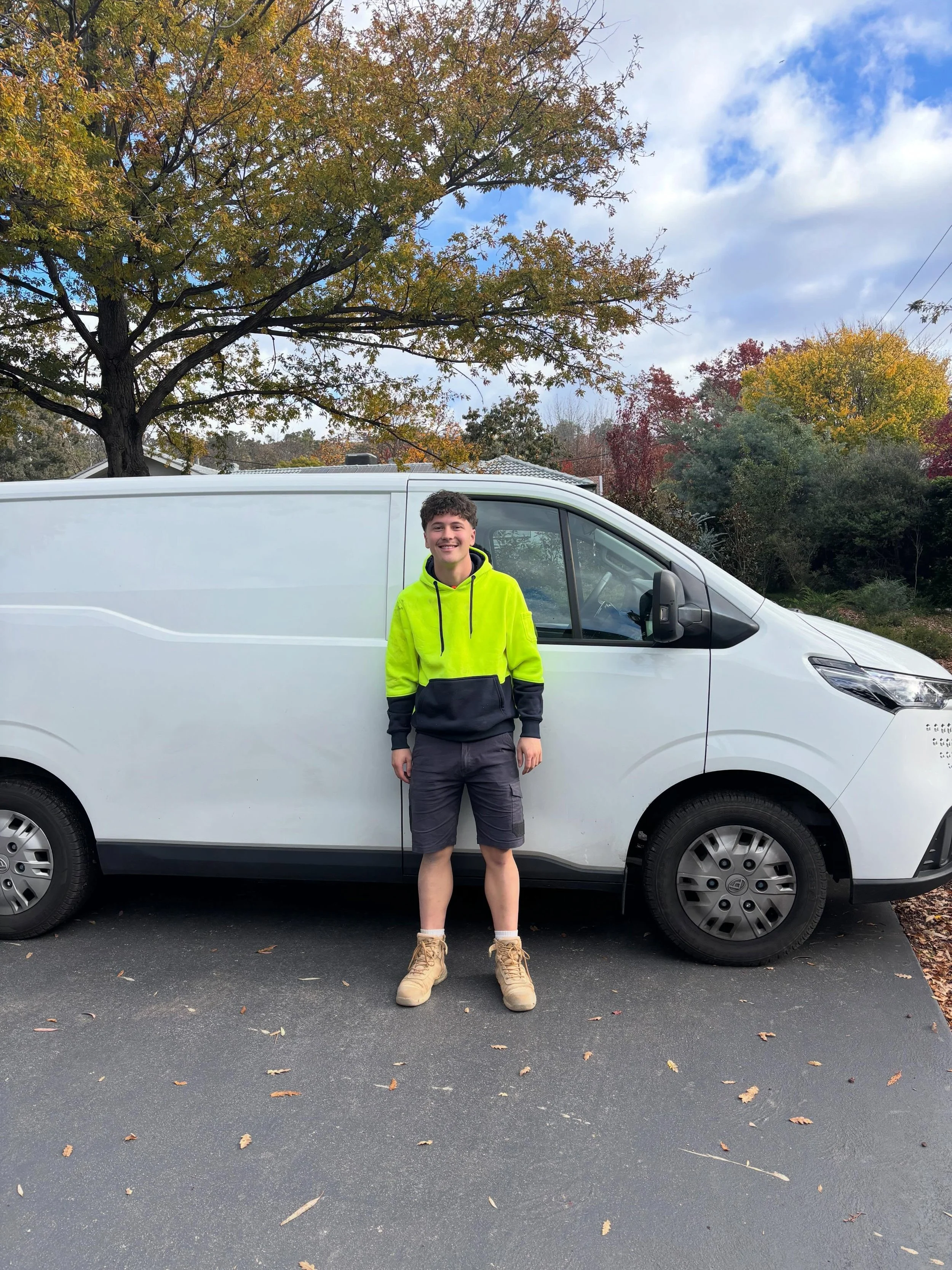 Big welcome to Nico, our new 1st year apprentice at Coloch Group￼

Keen to learn, hard working and already fitting into the team culture perfectly. We&rsquo;re big believers in backing young tradies who are hungry to build a career, learn the trade p