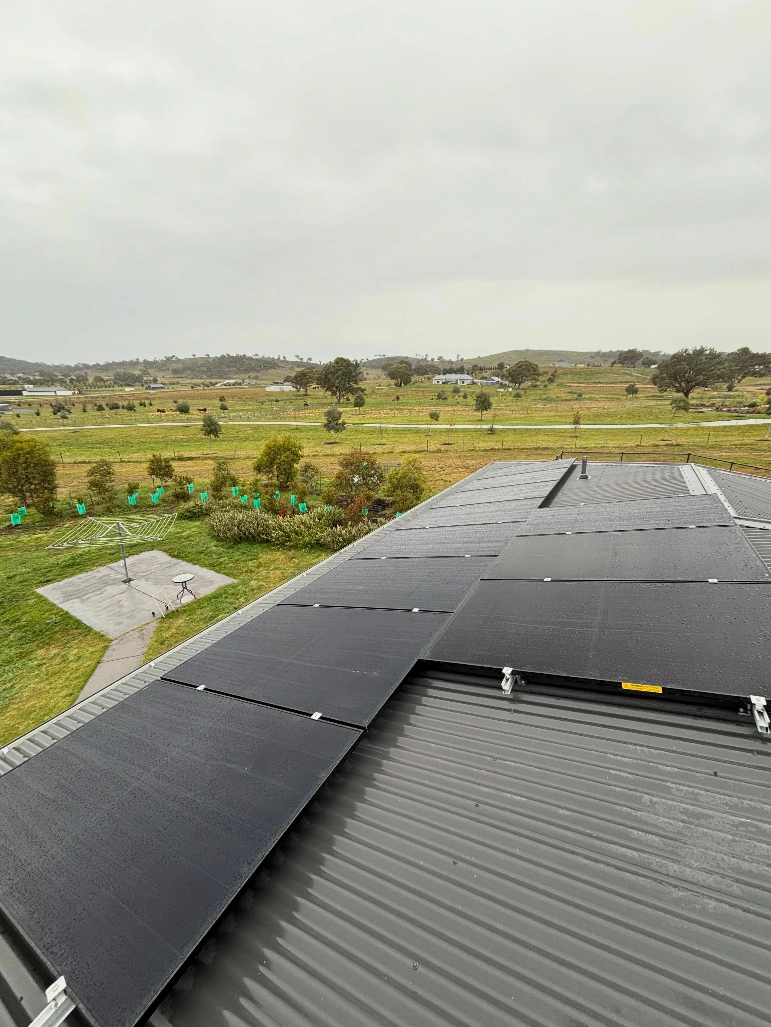 A bit of what&rsquo;s been going on lately ! 

Whilst our instagram has been quite. 
Over the last 2 months we have installed over 100kwh of solar and 200kwh of battery across Canberra and surrounds. 

Here&rsquo;s a peak of a few
