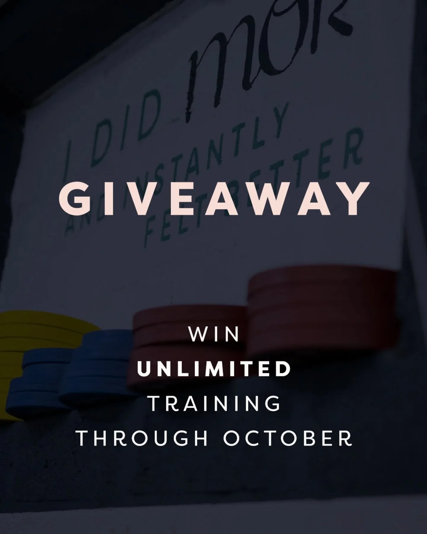 🎉 October Giveaway 🎉

We&rsquo;re giving YOU the chance to win UNLIMITED Training &amp; Pilates for the whole of October here at Mor Performance and Pilates! 💪✨

👉 Remember, you don&rsquo;t need to wait until January to start again. Start NOW, in