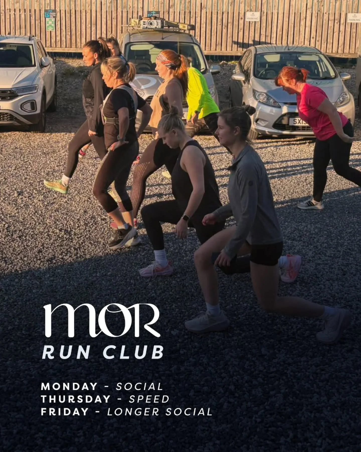 🏃&zwj;♀️ Mor Run Club &ndash; Tonight! 🏃&zwj;♂️

Join us this evening at 6:15pm, setting off from Mor Performance &amp; Pilates for our weekly social run.

✨ All abilities welcome &ndash; whether you&rsquo;re a seasoned runner or just starting out.