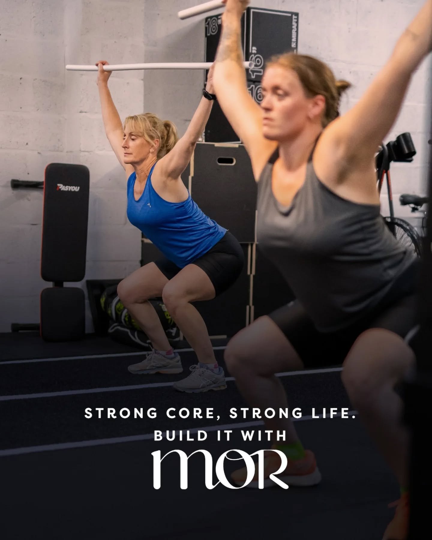 Strong Core. Strong Life. Build it with MOR.

Your core isn&rsquo;t just about abs&mdash;it&rsquo;s the foundation of everything you do. From lifting in the gym, to carrying shopping bags, to running around with your kids or holding a strong posture 