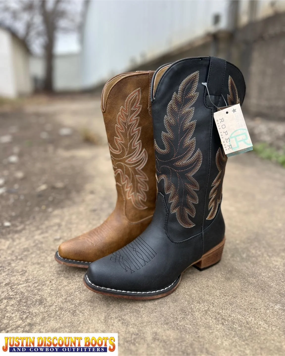 Ladies if you&rsquo;re on the hunt for the perfect concert boot&hellip; these are it!!

@roperworld always seems to come in clutch with their classic design and wallet friendly price point 😉 Visit us at Chute 1 on Second St to see these gems in pers