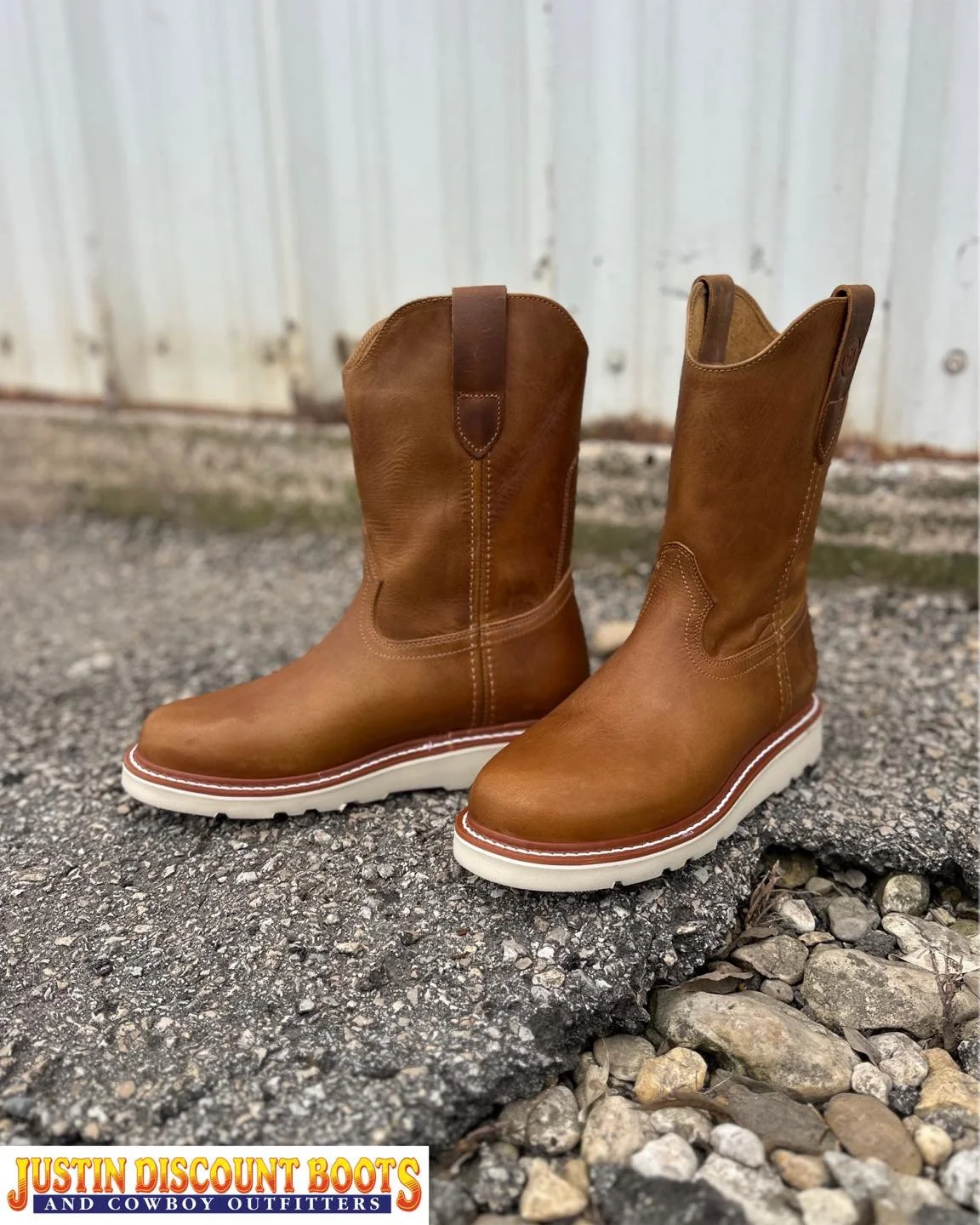 We&rsquo;ve offered a lace up &amp; a square toe option from the new @rwranchboots work boot line. BUT don&rsquo;t worry, we didn&rsquo;t forget the round toe peeps!

All are available right now in our South Store!
&bull;
&bull;
#JDB #justindiscountb
