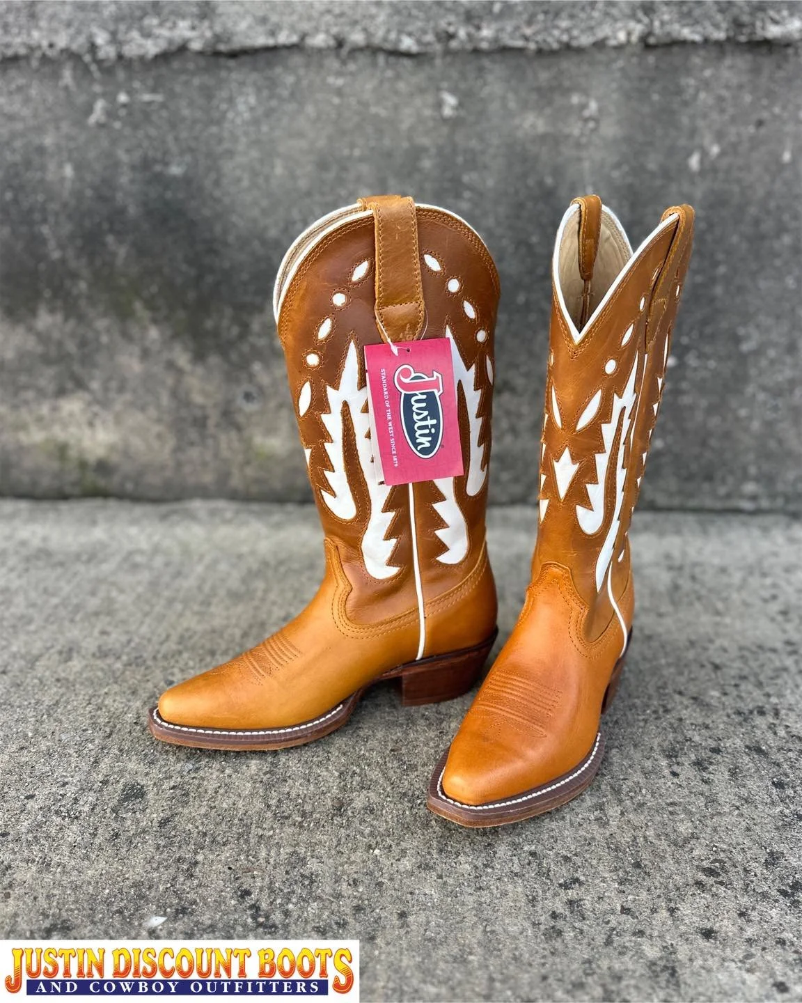 🔔 Boot of the Week 🔔

Step into classic Western tradition with these tall leather boots featuring bold contrast inlays and intricate stitching. Designed with pull straps for easy on-and-off, a sturdy heel, and a smooth toe profile, they deliver bot