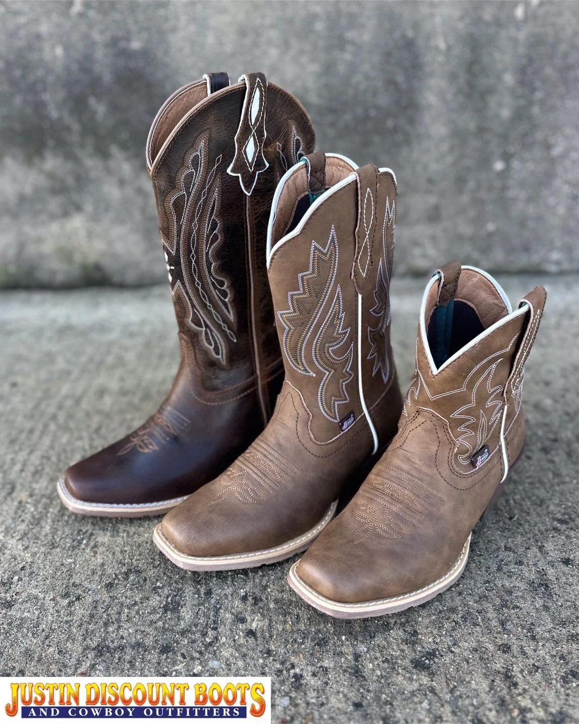 With so many options, you&rsquo;ll wanna get more than one 😉 

| @justinboots_ |
&bull;
&bull;
#JDB #justindiscountboots #justindiscountbootsandcowboyoutfitters #justintx #westernfashion #rodeofashion #ranchfashion #westernvibes #rodeovibes #ranchvi