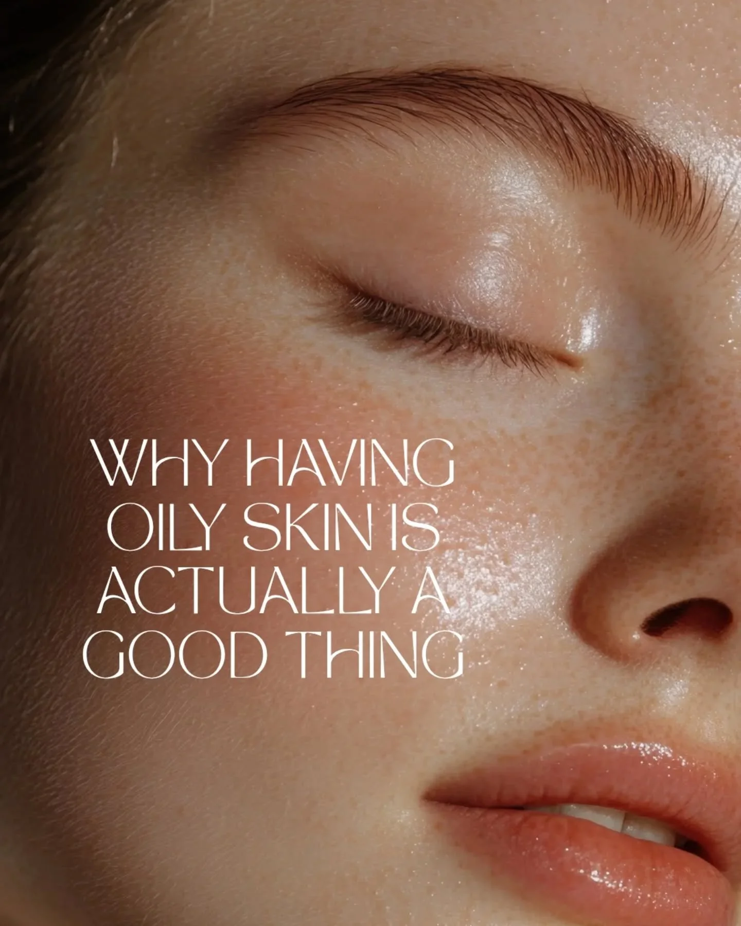 Why oily skin isn't the enemy!

We've been taught to fight oily skin with scrubs, harsh cleansers, chemical peels but the truth is your skin's natural oil is one of its biggest protectors. 

It helps preserve hydration, strengthens your skin barrier,