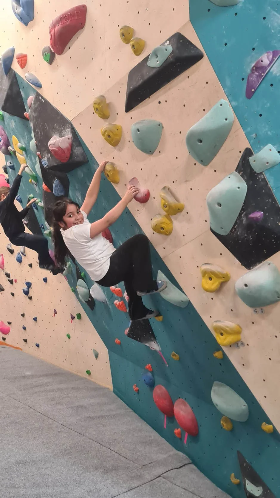 Rock climbing for kids