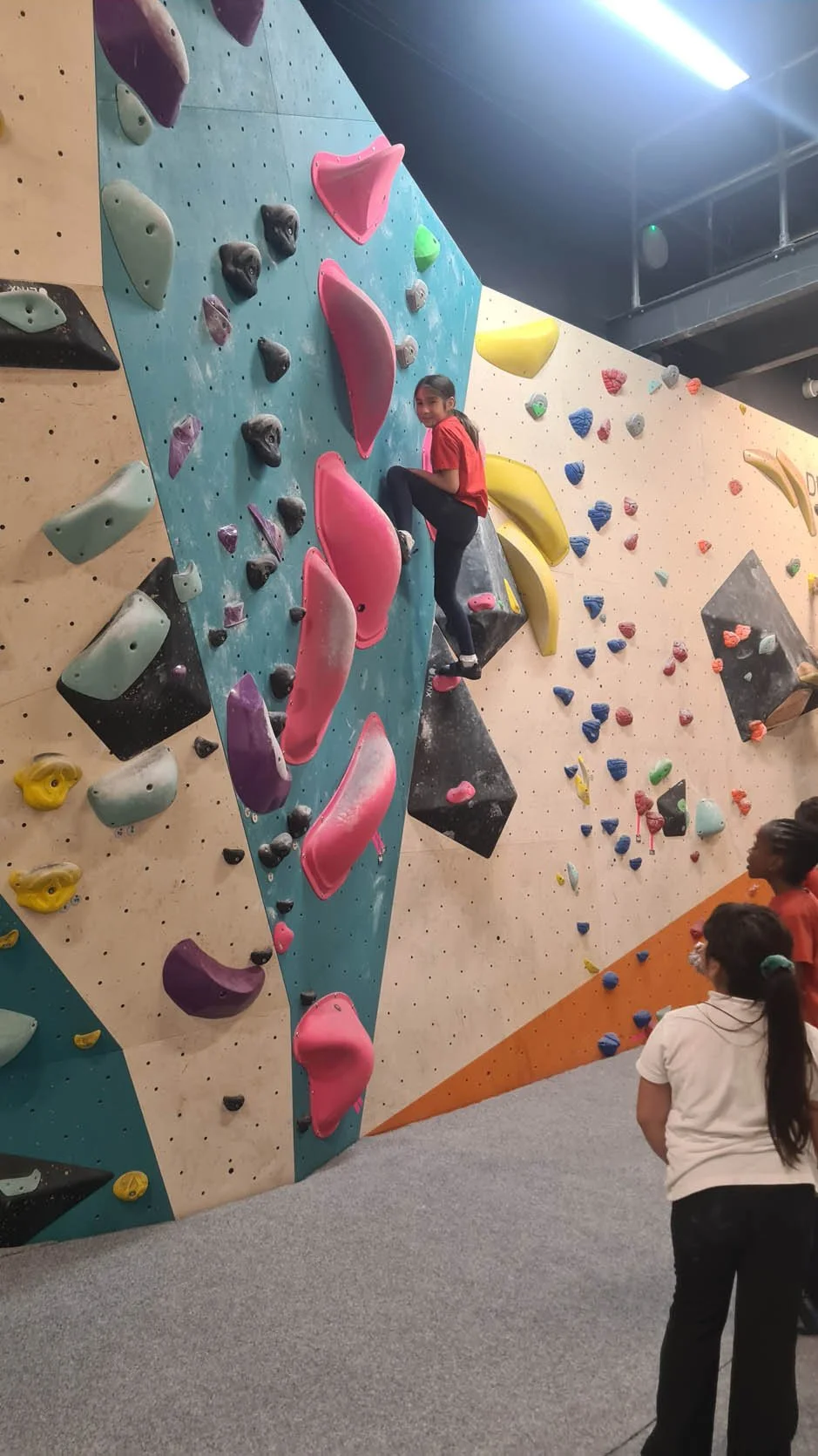 Rock climbing for kids