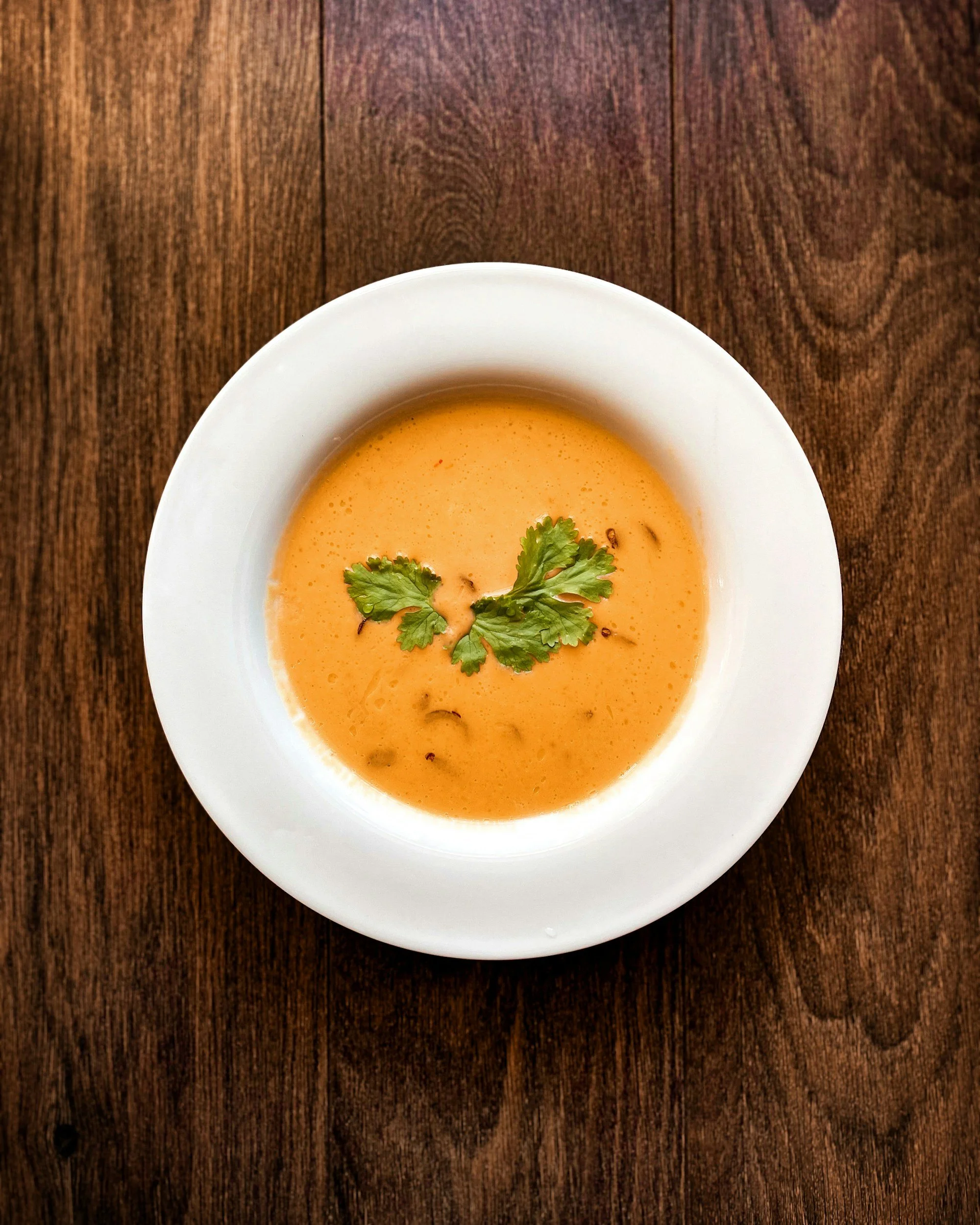 Sweet Potato &amp; Ginger Soup