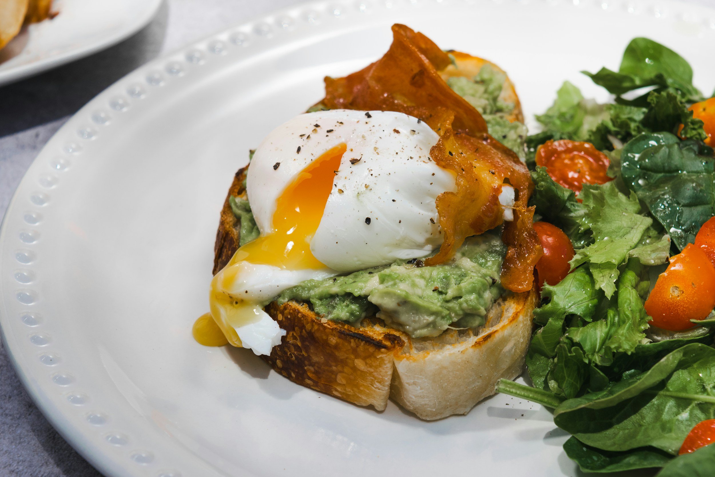 Poached Eggs on Avocado Toast