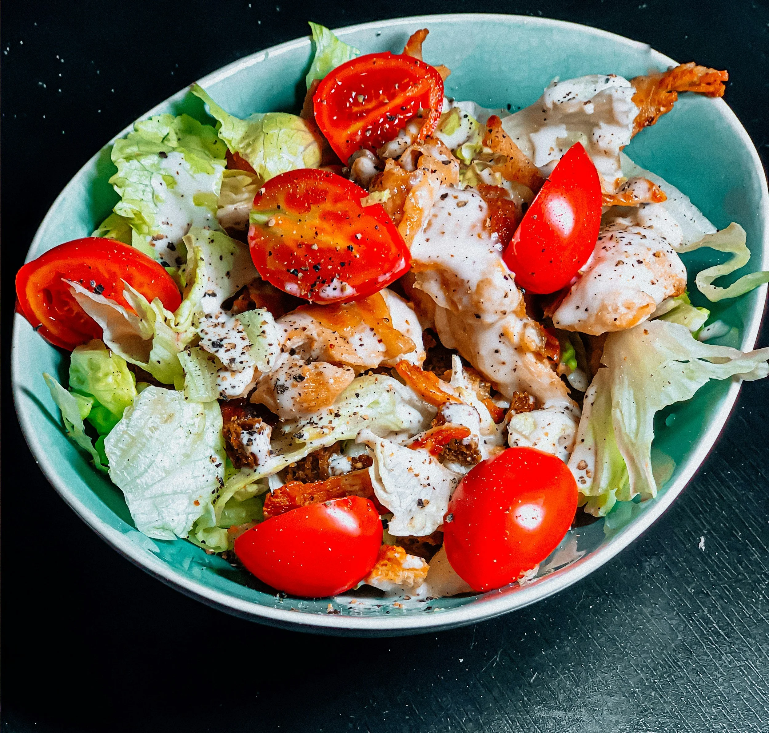Smoked Mackerel &amp; Spinach Salad