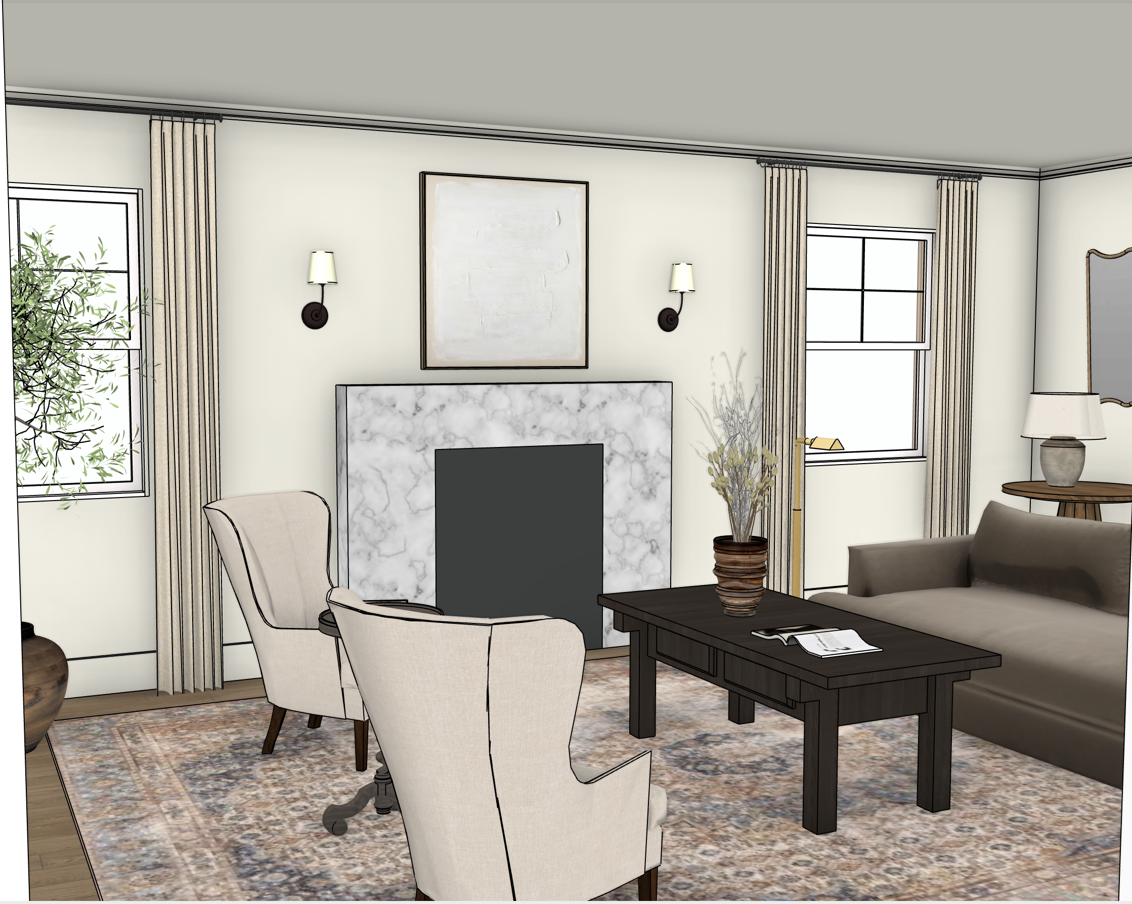 MASTERING TRICKY LIVING ROOM ARRANGEMENTS