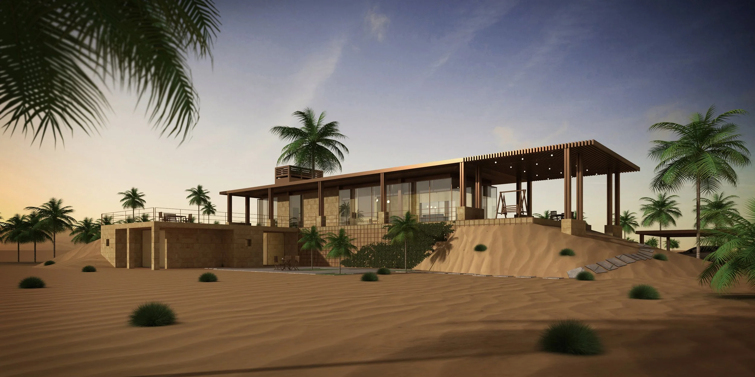 DESERT FARMHOUSE