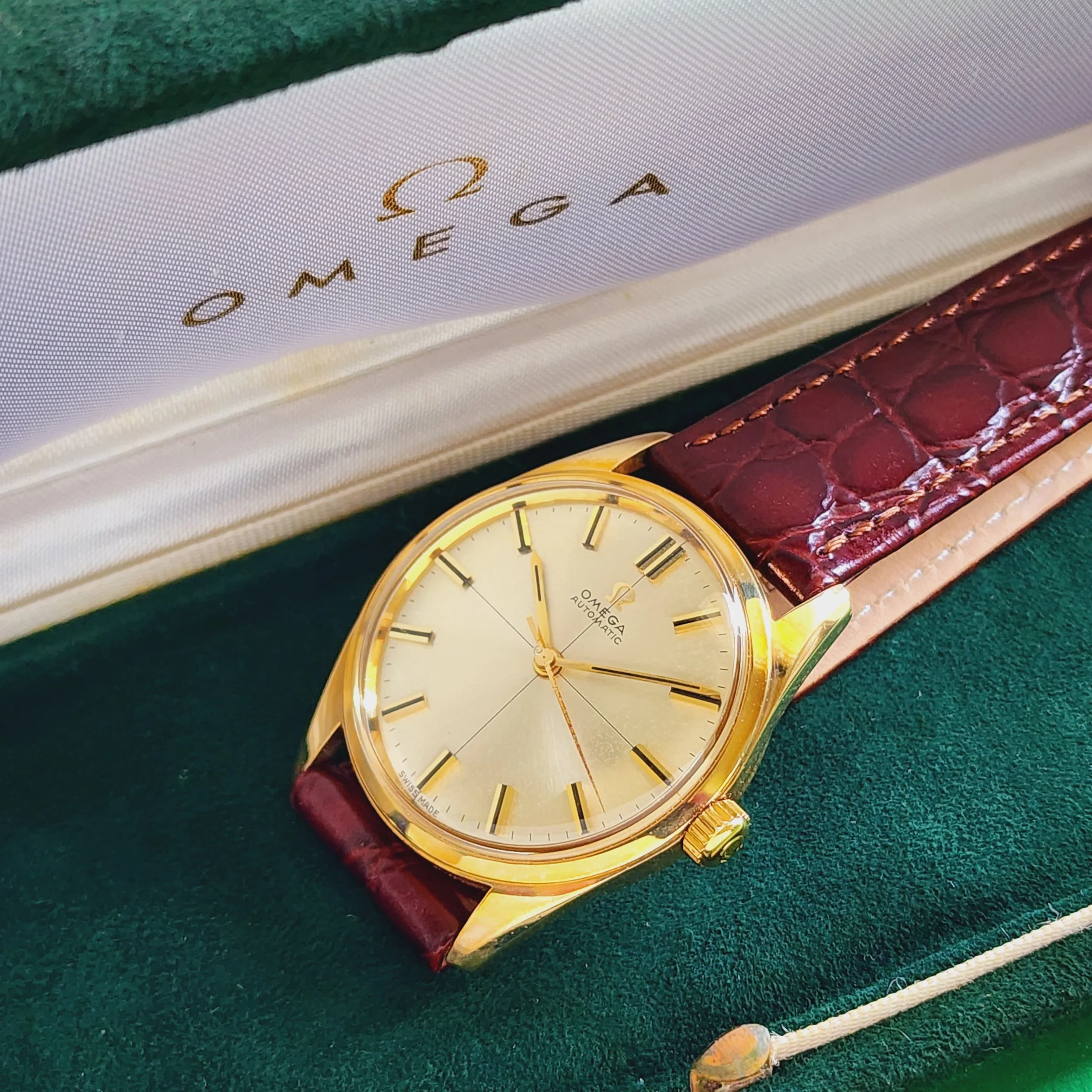 Lot 112 Vintage Omega Automatic In Box