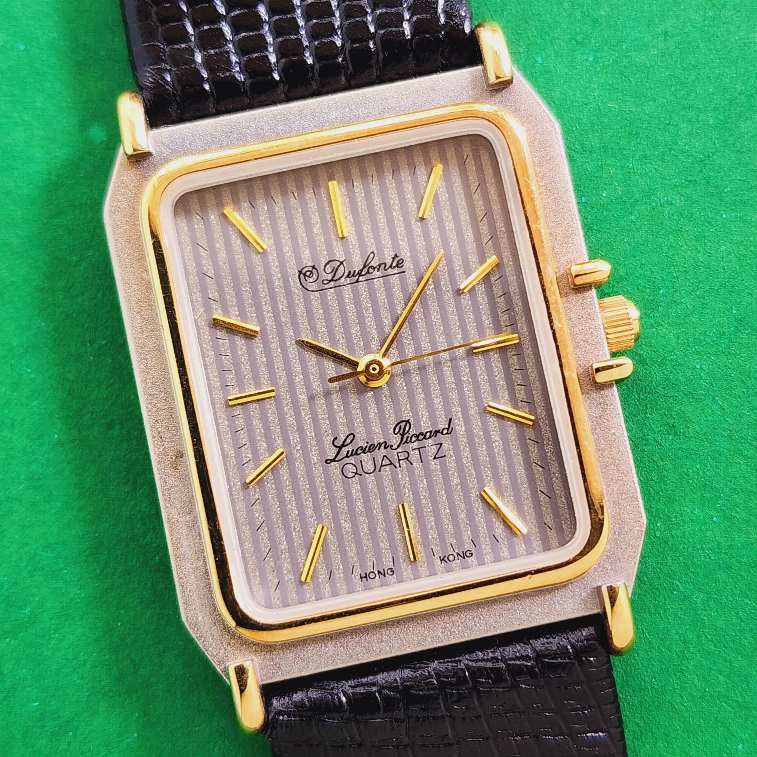 Lot 29 Dufonte Tank Watch Beautiful Two Tone Design