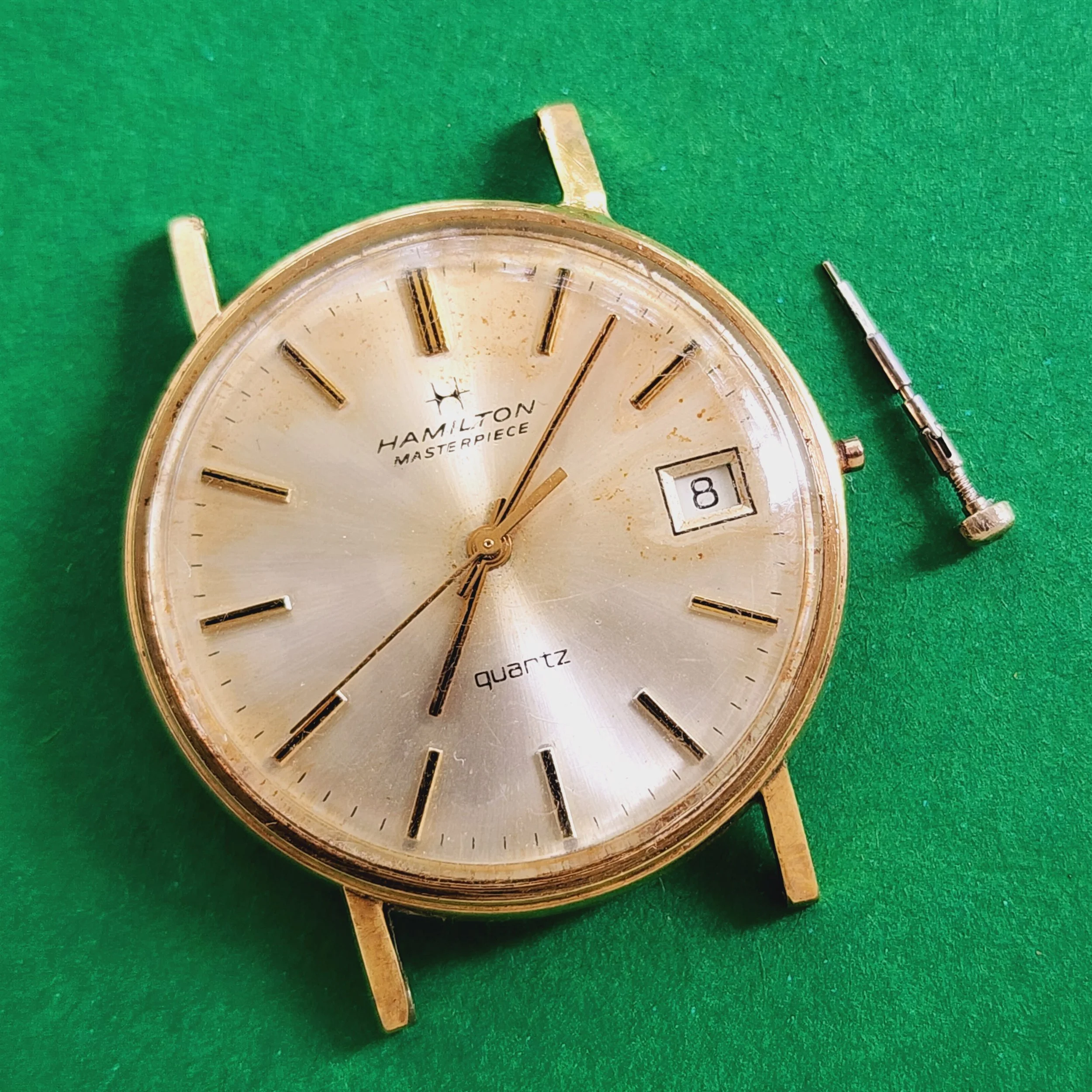 Lot 31 Hamilton Masterpiece Watch Quartz Vintage
