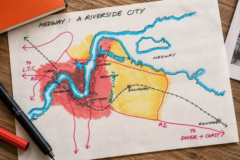 The Medway Towns: A Future Riverside City?