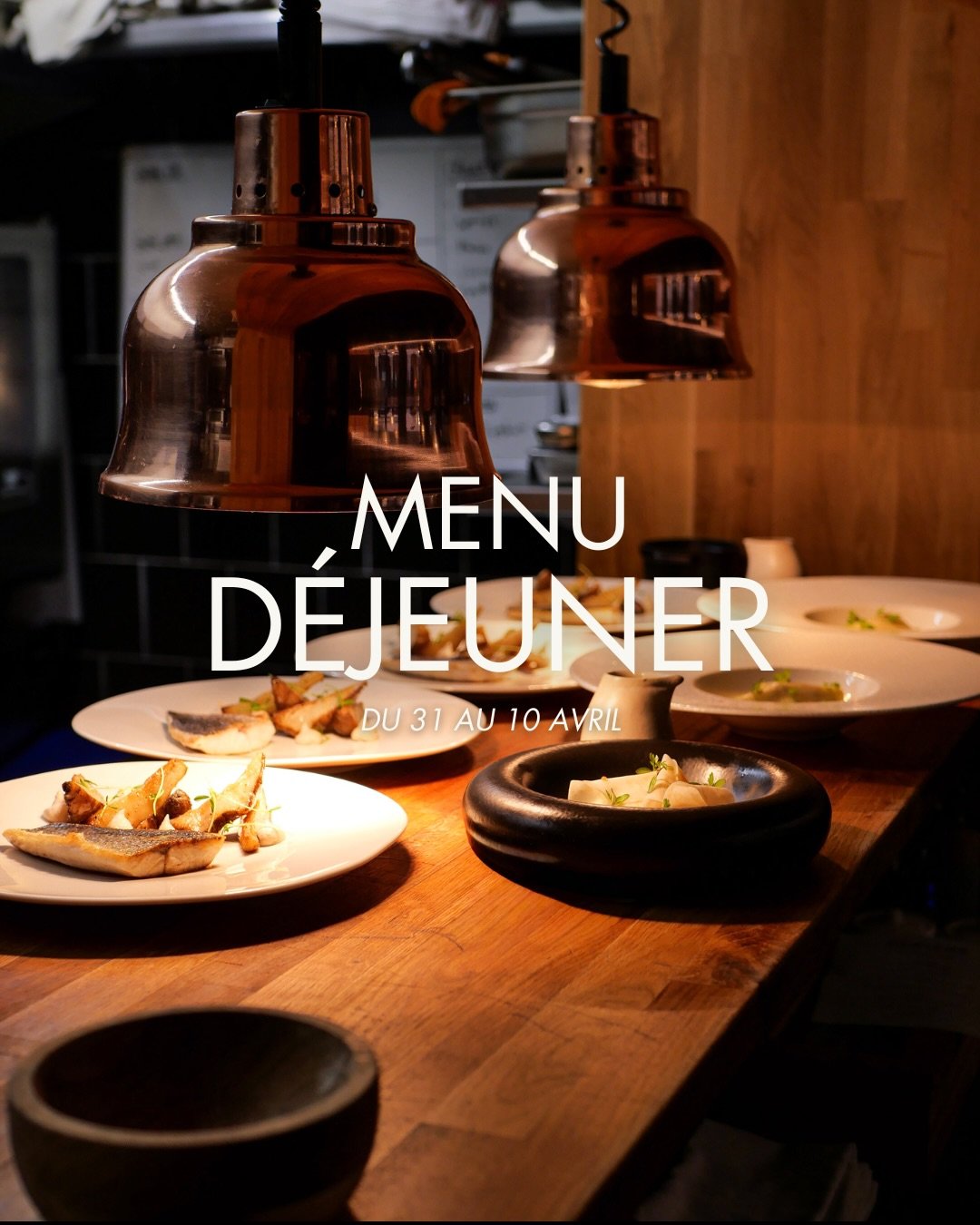 Notre menu d&eacute;jeuner des 2 prochaines semaines, &agrave; d&eacute;couvrir du mardi au vendredi.
Le soir, place &agrave; la Carte Blanche au Bistrot Coco.