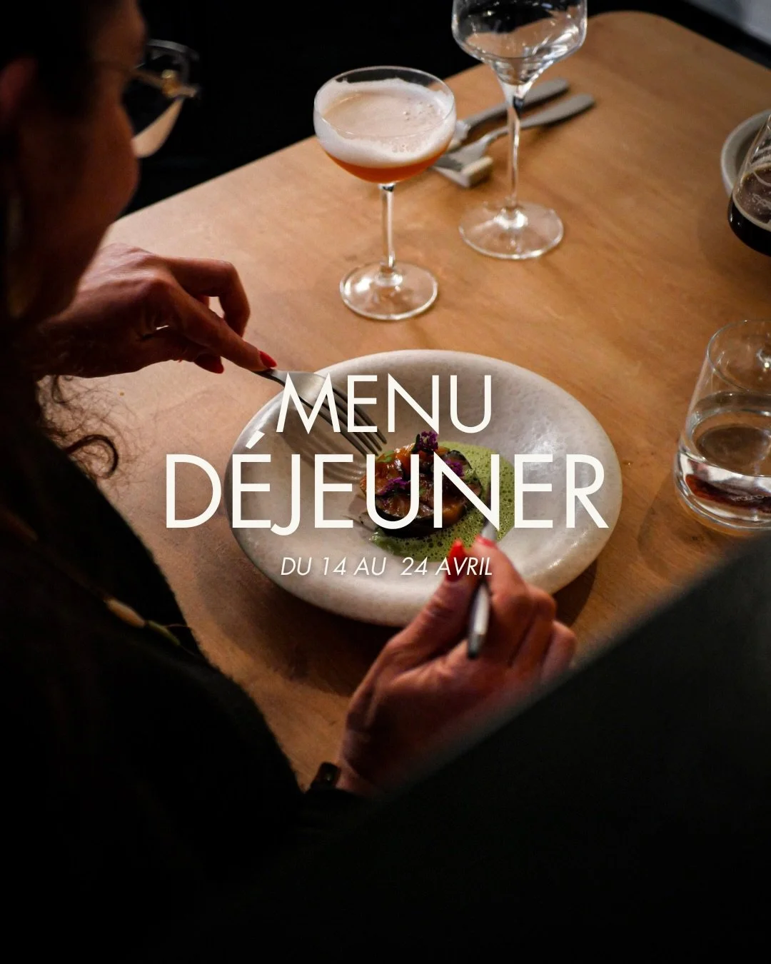 Notre menu d&eacute;jeuner des 2 prochaines semaines, &agrave; d&eacute;couvrir du mardi au vendredi.
Le soir, place &agrave; la Carte Blanche au Bistrot Coco.