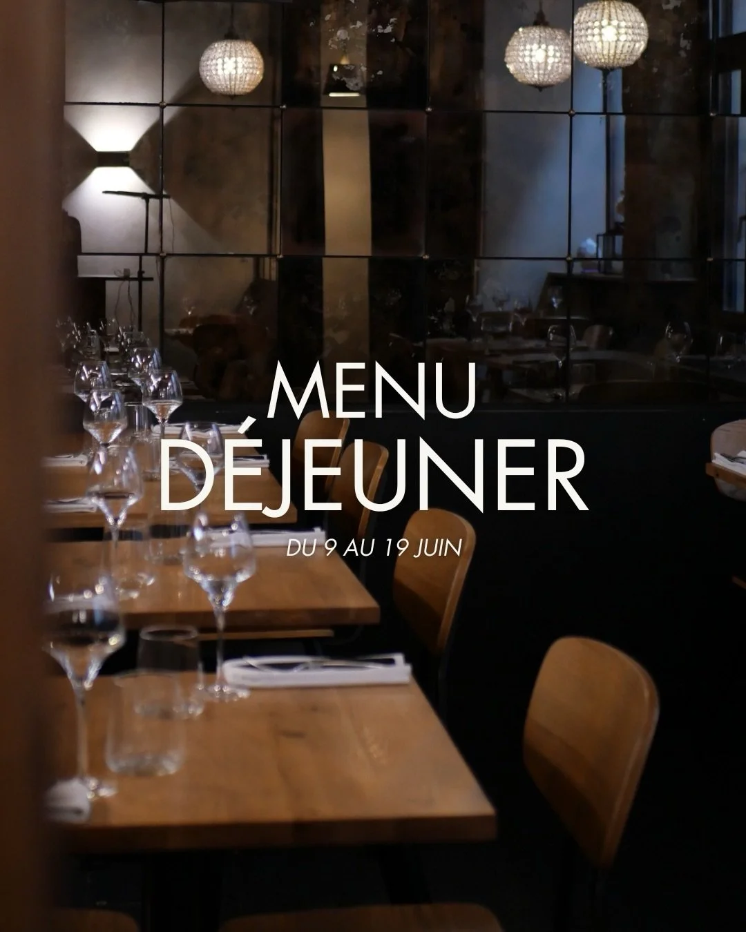 Notre menu d&eacute;jeuner des 2 prochaines semaines, &agrave; d&eacute;couvrir du mardi au vendredi.
Le soir, place &agrave; la Carte Blanche.

Au Bistrot Coco
R&eacute;servation en ligne &middot; bistrot-coco.fr