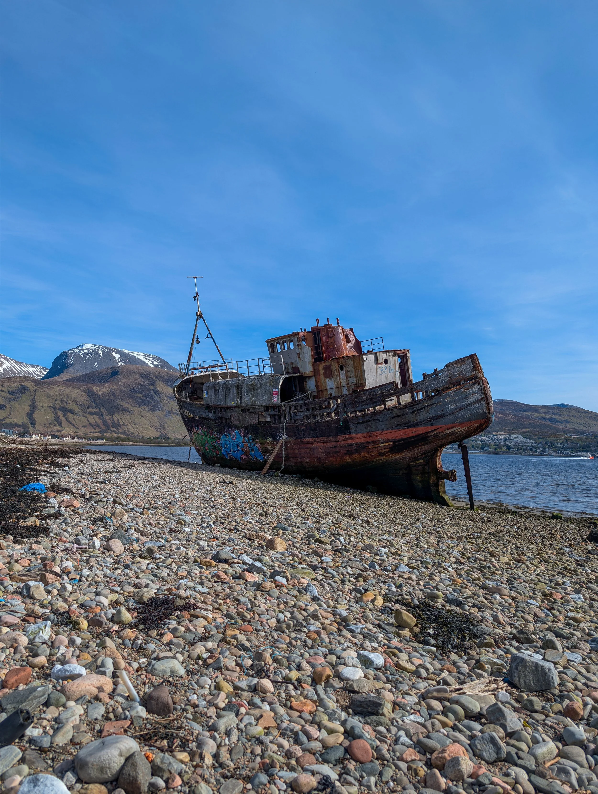 The old boat of Caol