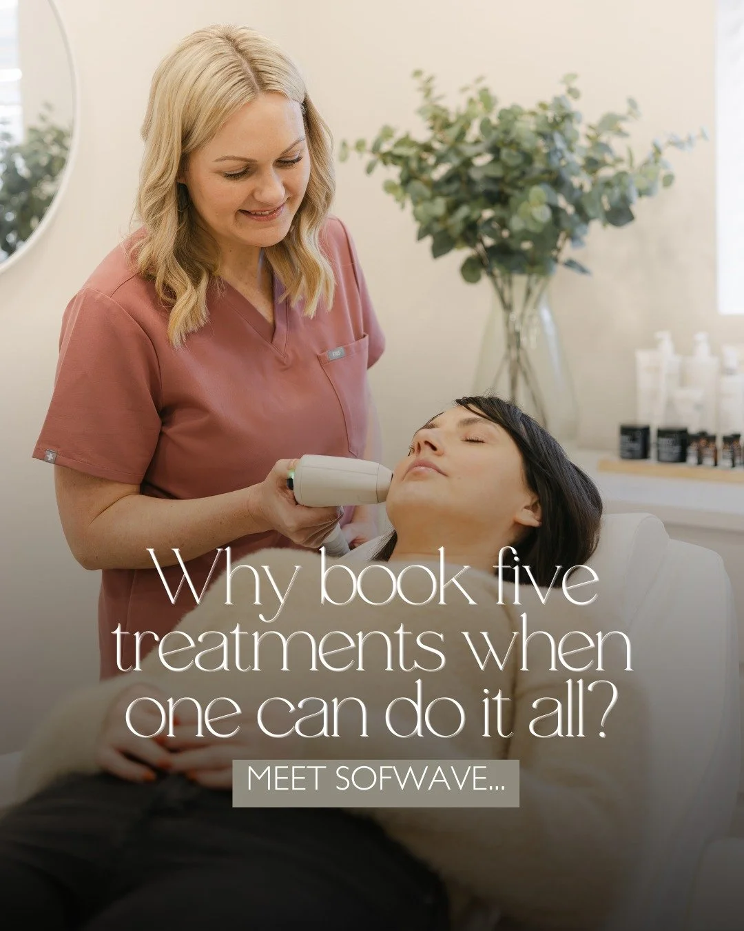 Some treatments promise glow. Others promise lift. A few promise collagen. Very few deliver all three. Sofwave is one of the exceptions.

If you are starting to notice your brows dropping, laxity around the jawline, neck crepiness or dull skin- this 
