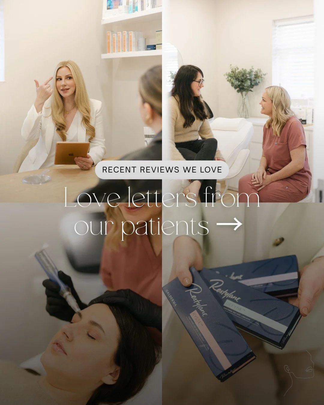 What matters to us most is not just how someone looks when they leave the clinic- but how they feel.

Lighter. More comfortable in their skin. Finally listened to. Finally understood.

When a patient sends a review, it is never just feedback. It is a