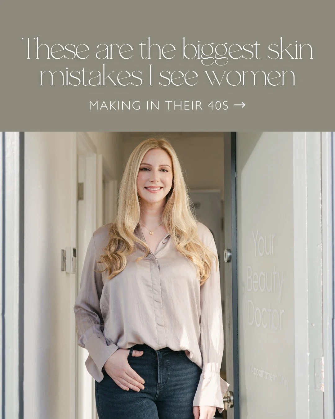 Your forties can be a turning point for your skin.

I see so many women in this decade doing their best with the information they have, yet still feeling frustrated when their skin does not behave the way it used to.

The truth is, your forties are n