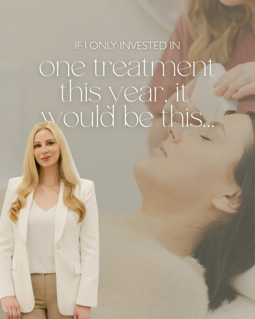 If you want one treatment to genuinely move the needle, start here 👆🏼

When patients ask me where they will see the biggest change from a single treatment, my answer often surprises them. It's not always filler or lots of appointments. And it's def