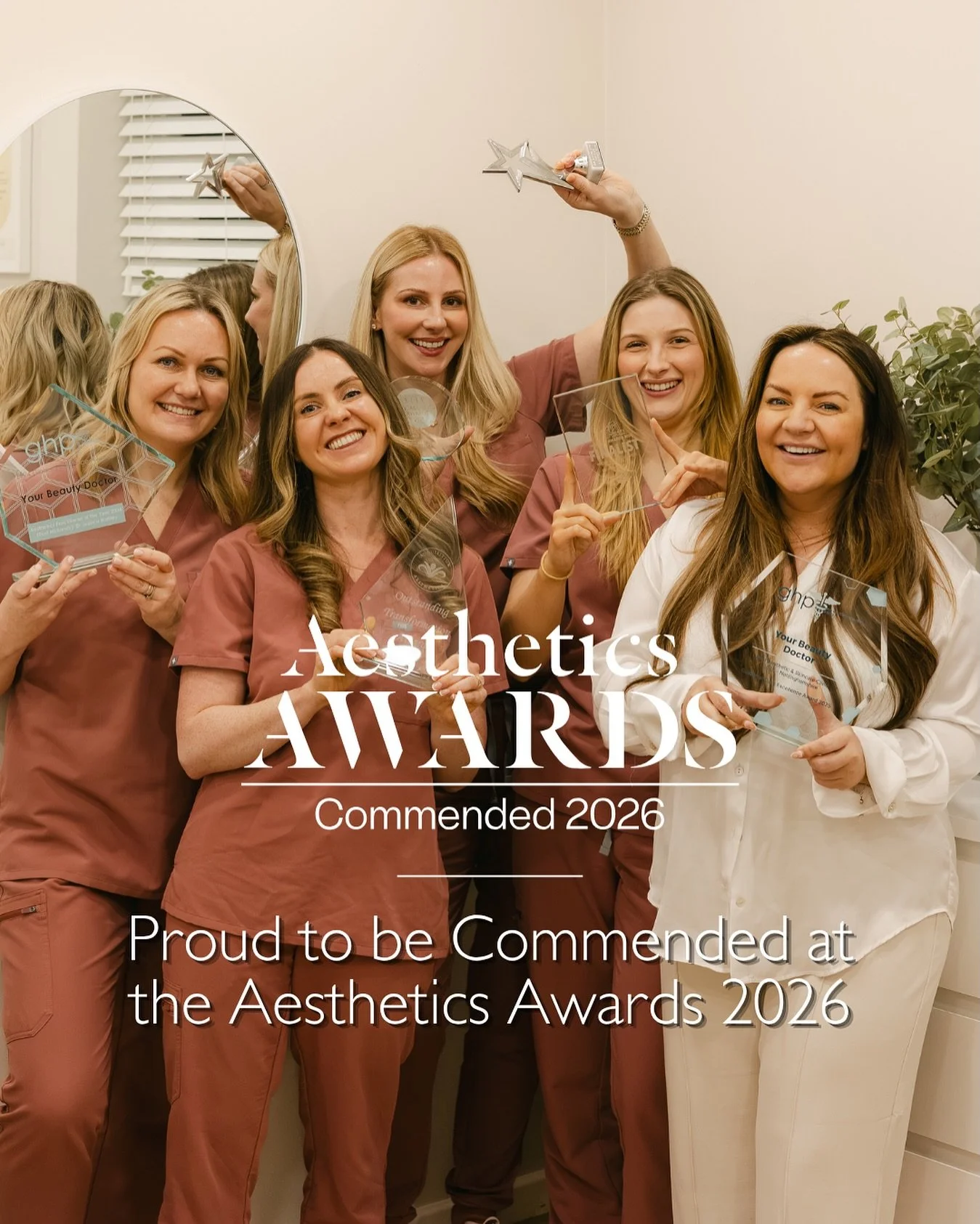 Commended | Aesthetics Awards 2026 🤍

We&rsquo;re so pleased to share that we&rsquo;ve been commended at the 2026 Aesthetics Awards in the Best Clinic Midlands and Wales category.

To be recognised at this level, alongside some of the most respected