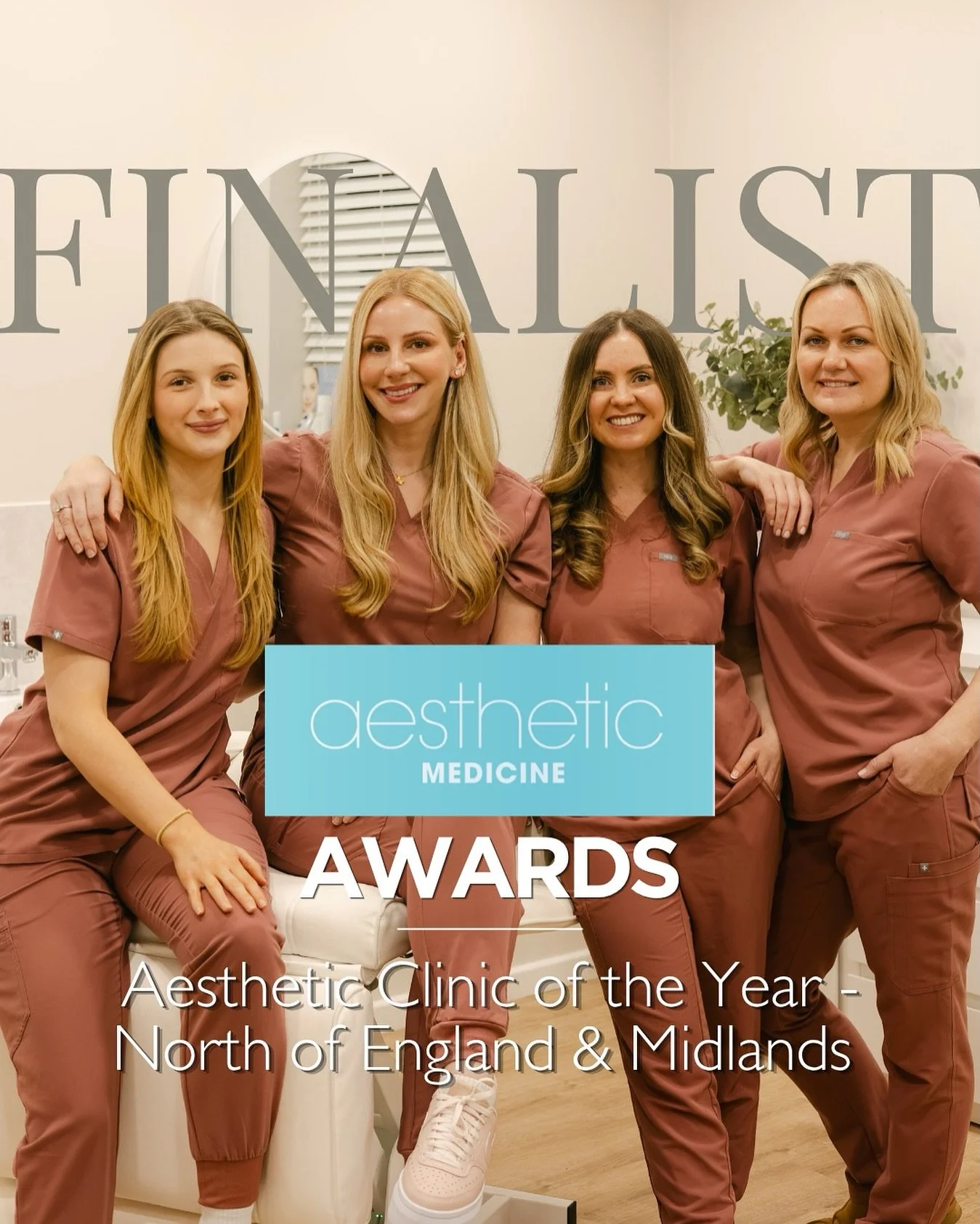 We&rsquo;re absolutely delighted to share that we have been named finalists at the Aesthetic Medicine Awards 2026 🏆

🏆 Best Clinic of the Year

North of England &amp; Midlands

These awards recognise clinics that consistently deliver exceptional pa