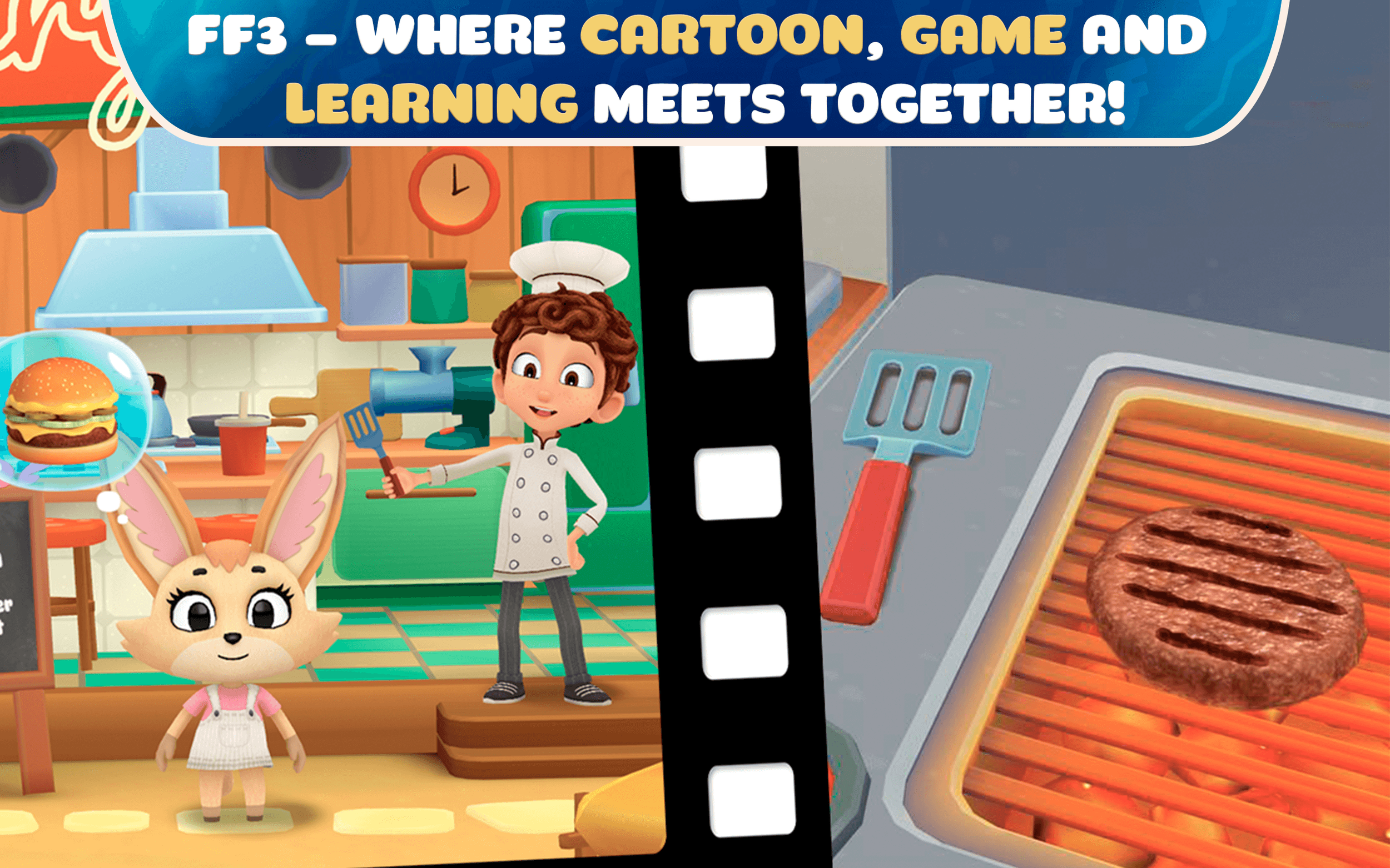 FF3 – WHERE CARTOON, GAME AND LEARNING MEETS TOGETHER!