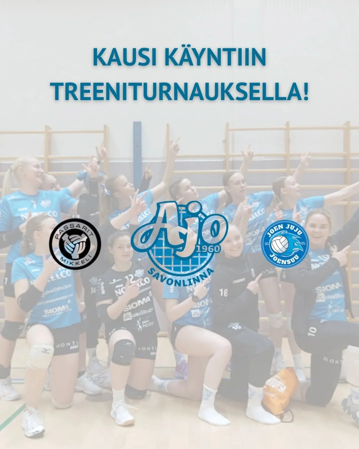 PELI&Auml; PELI&Auml;! 

Niin se vaan kauden alku l&auml;hestyy. Naiset pelaavat tulevana sunnuntaina 21.9. harjoitusturnauksen Nojanmaan koululla. Vastustajina tutut @passarittaret ja @jujunnaiset2 💪

Ajo - JuJu 14:30
JuJu - Passarit 16:00
Ajo - Pa