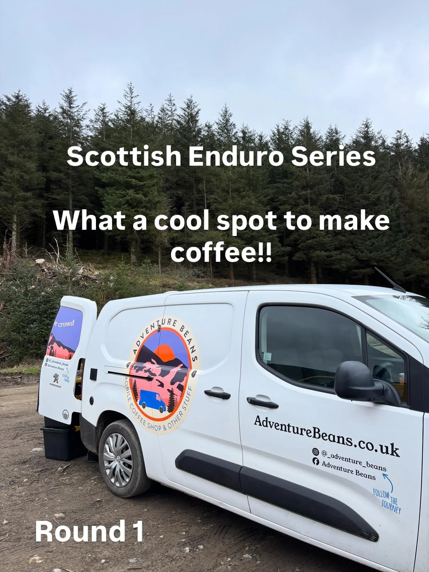 Great weekend at Tweed Valley for the Scottish Enduro Series! 
Was so nice to fuel and chat to some racers and their supporters! #coffeeadventure #tweedvalley #scottishenduroseries