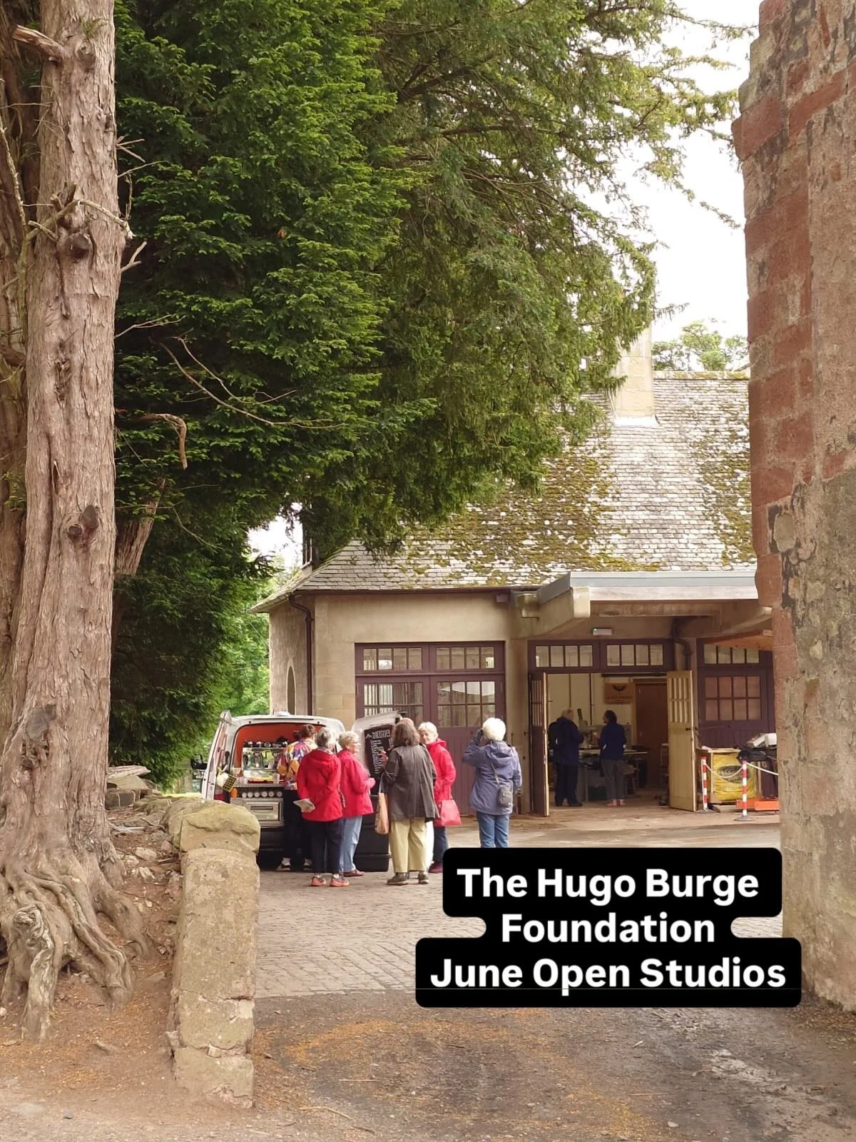 Had the best day serving coffee at the Hugo Burge Foundation. Such an inspiring environment!  #creativecoffee #scottishbordersevents #coffeecommunity #hugoburgefoundation