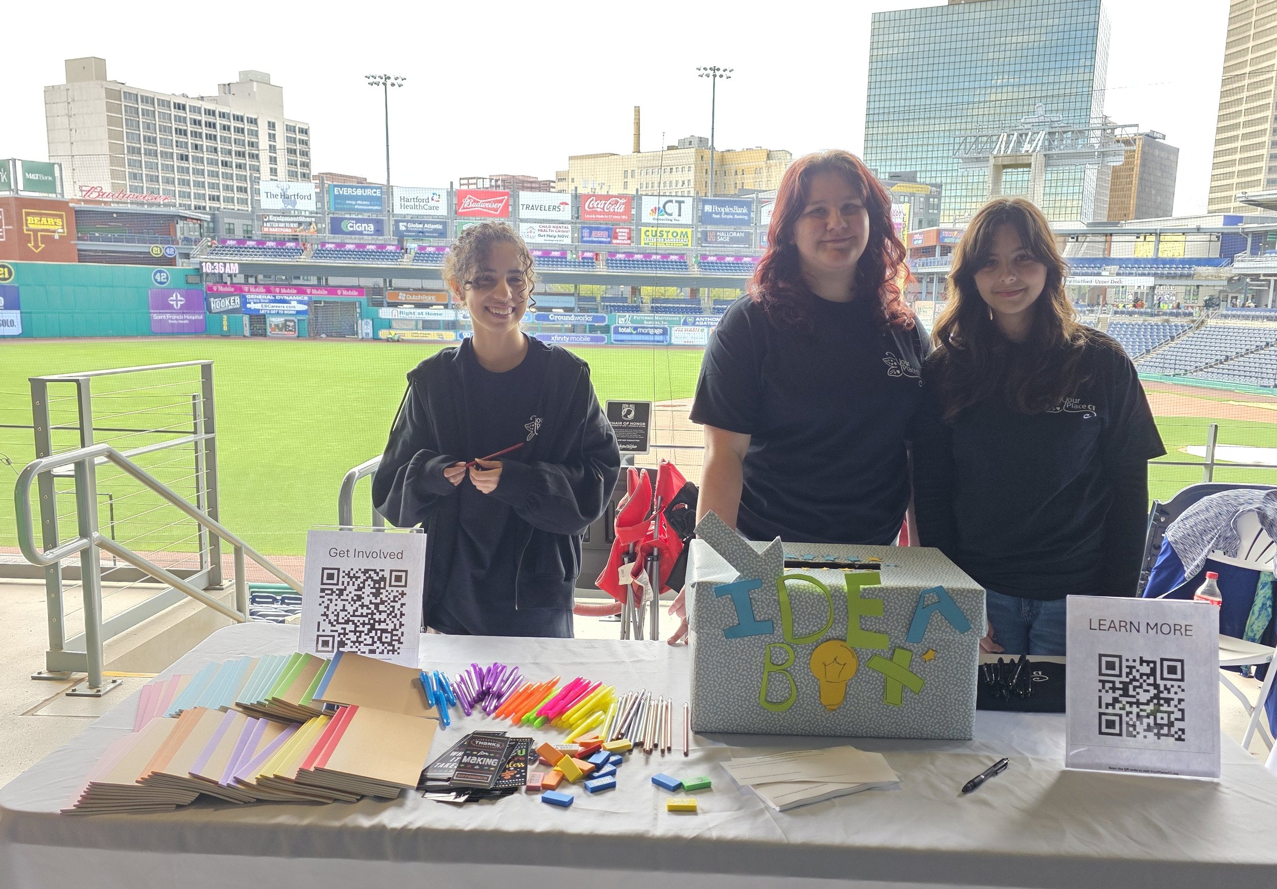 doing our part to prep kids to go back to school!