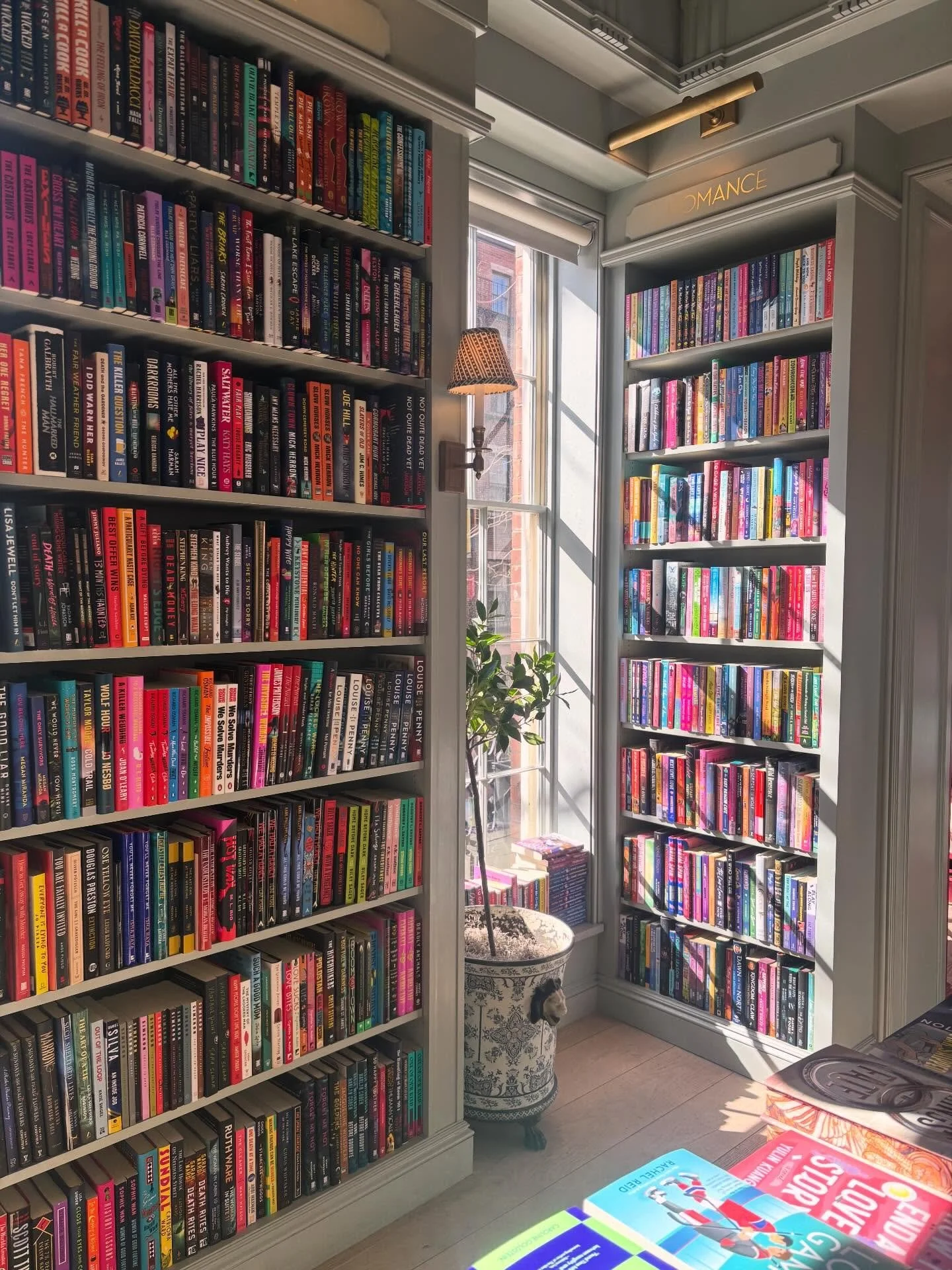 Hello from Boston, where I am exploring every bookshop I can find. One of my favourite things about travelling is all the new bookshops (and their caf&eacute;s) 📚📚📚