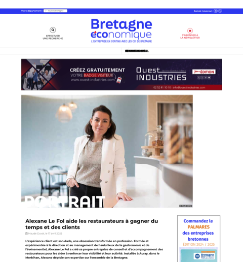 ALEXANE LE FOL bretagne économique