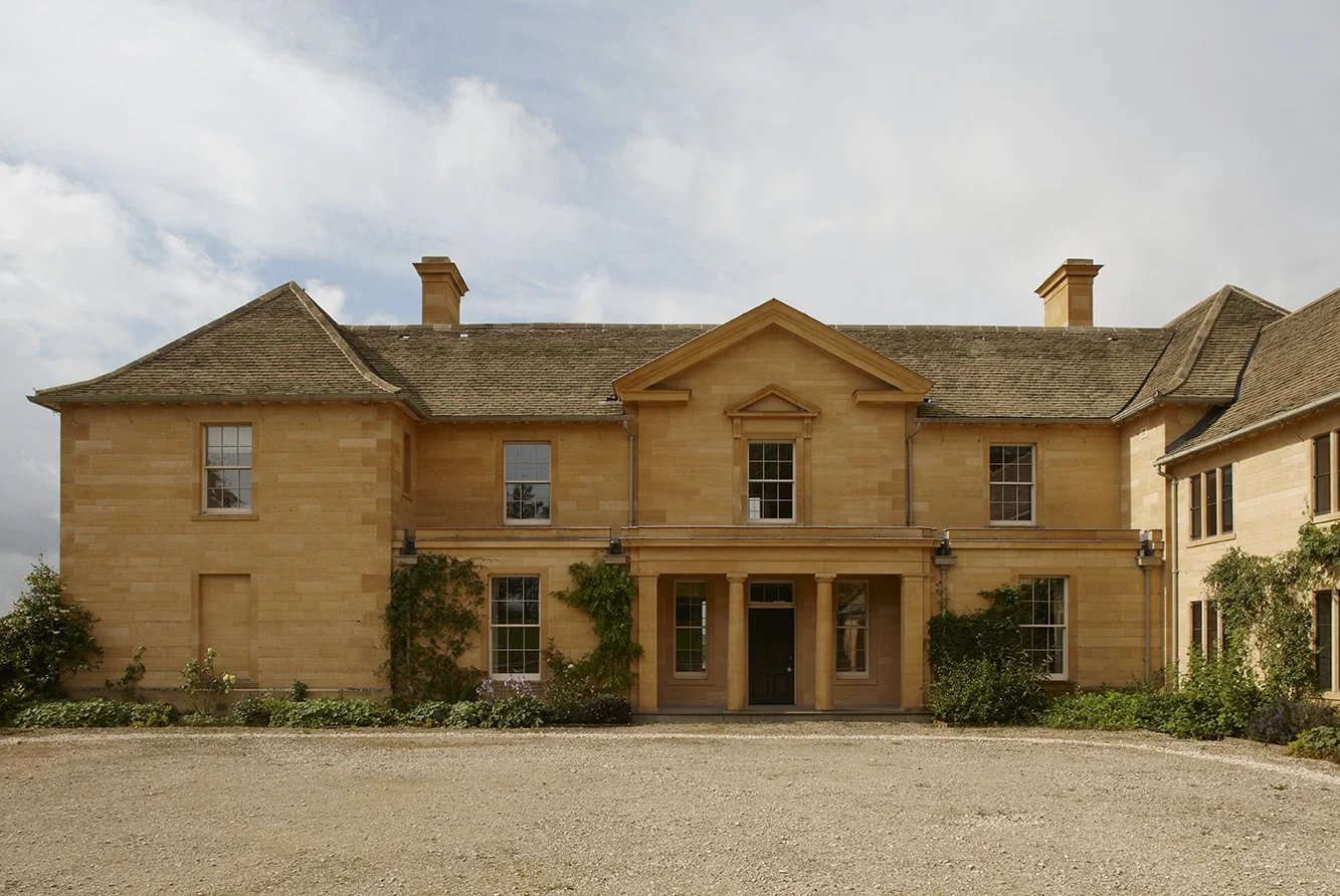 Classical country house restoration in Gloucestershire by Craig Hamilton Architects