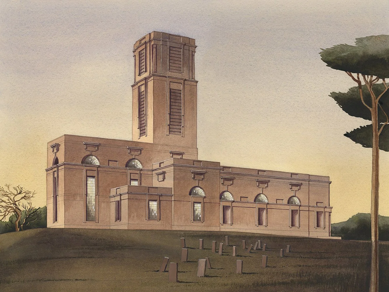 CHURCH OF THE HOLY ANGELS, ARCADIA