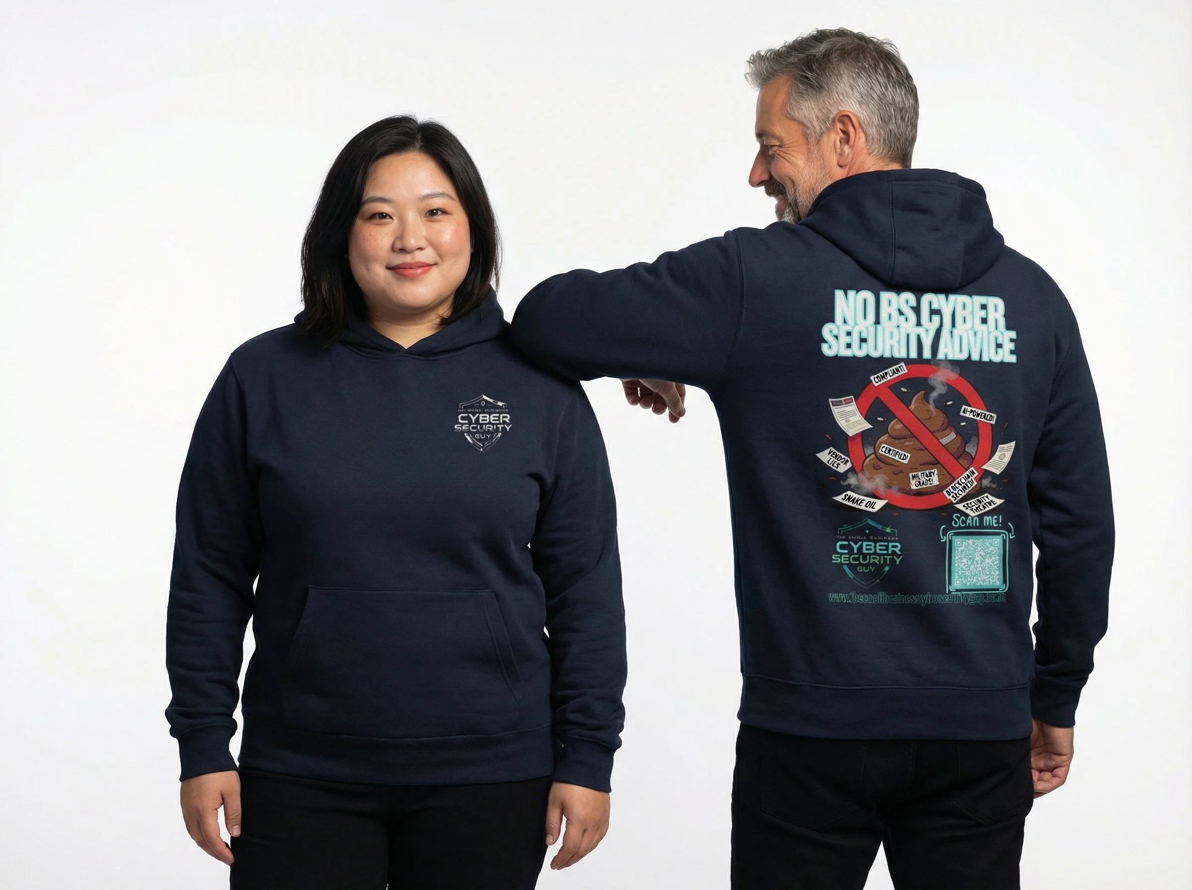 Stop the Security Industry Bullshit. Wear Your Message.