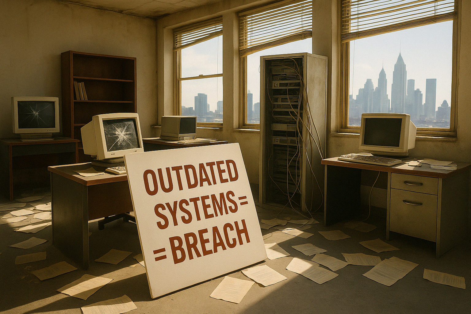 How Legacy Systems Are Quietly Killing Small Business Cybersecurity