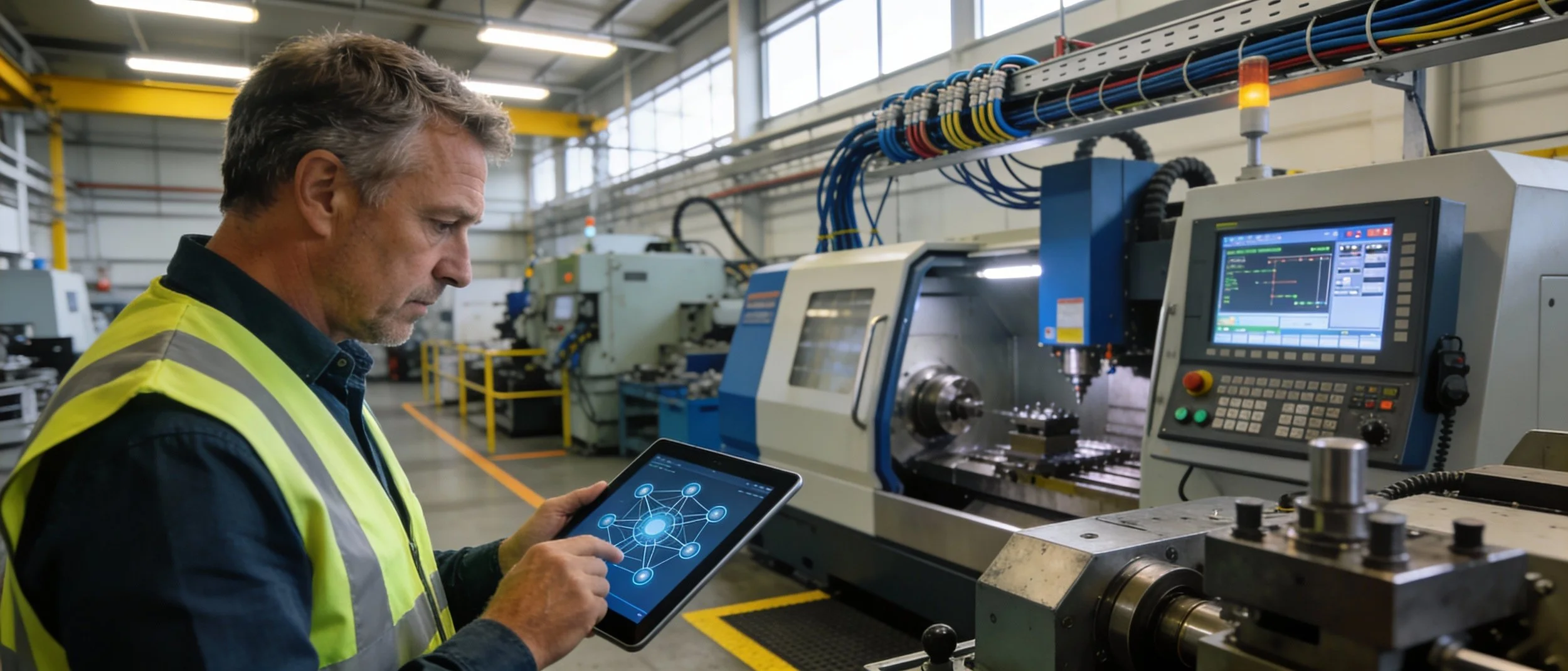 Your Factory Floor Is A Risk at Industrial Scale: When the £5 Million CNC Machine Has the Same Problem as Your Office Printer