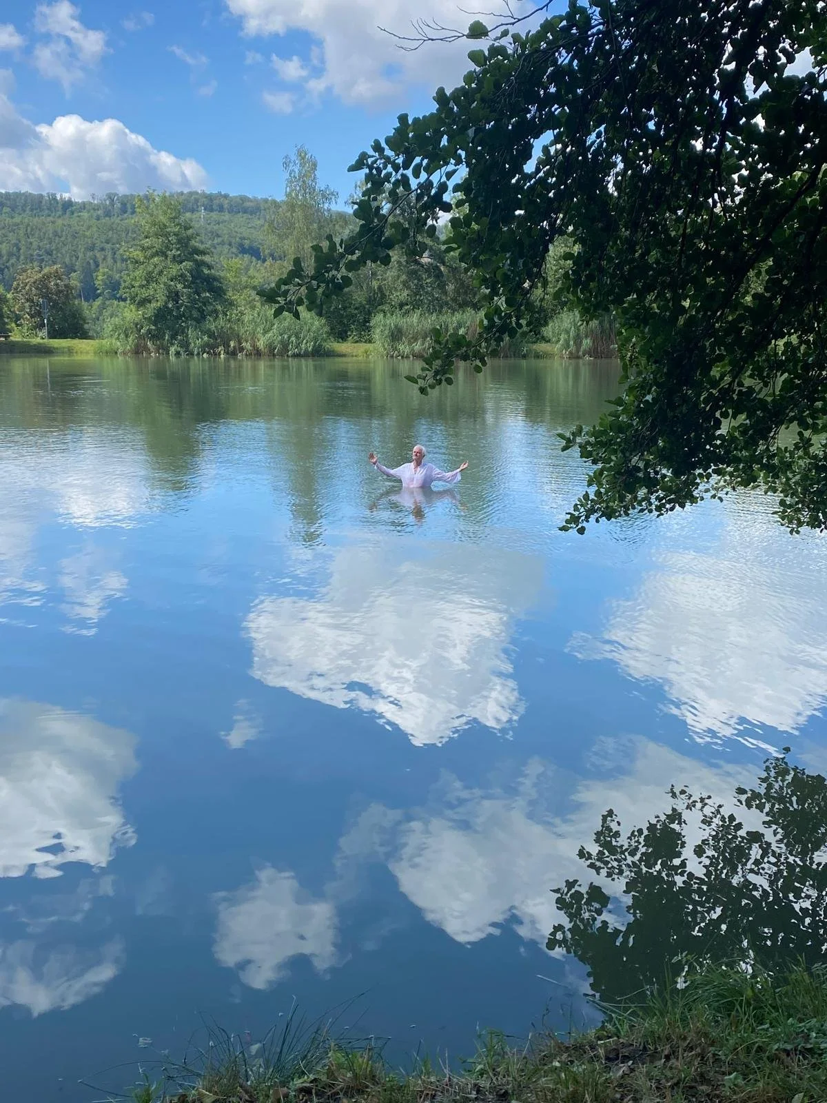 Erwachsenentaufe am Horrheimer See